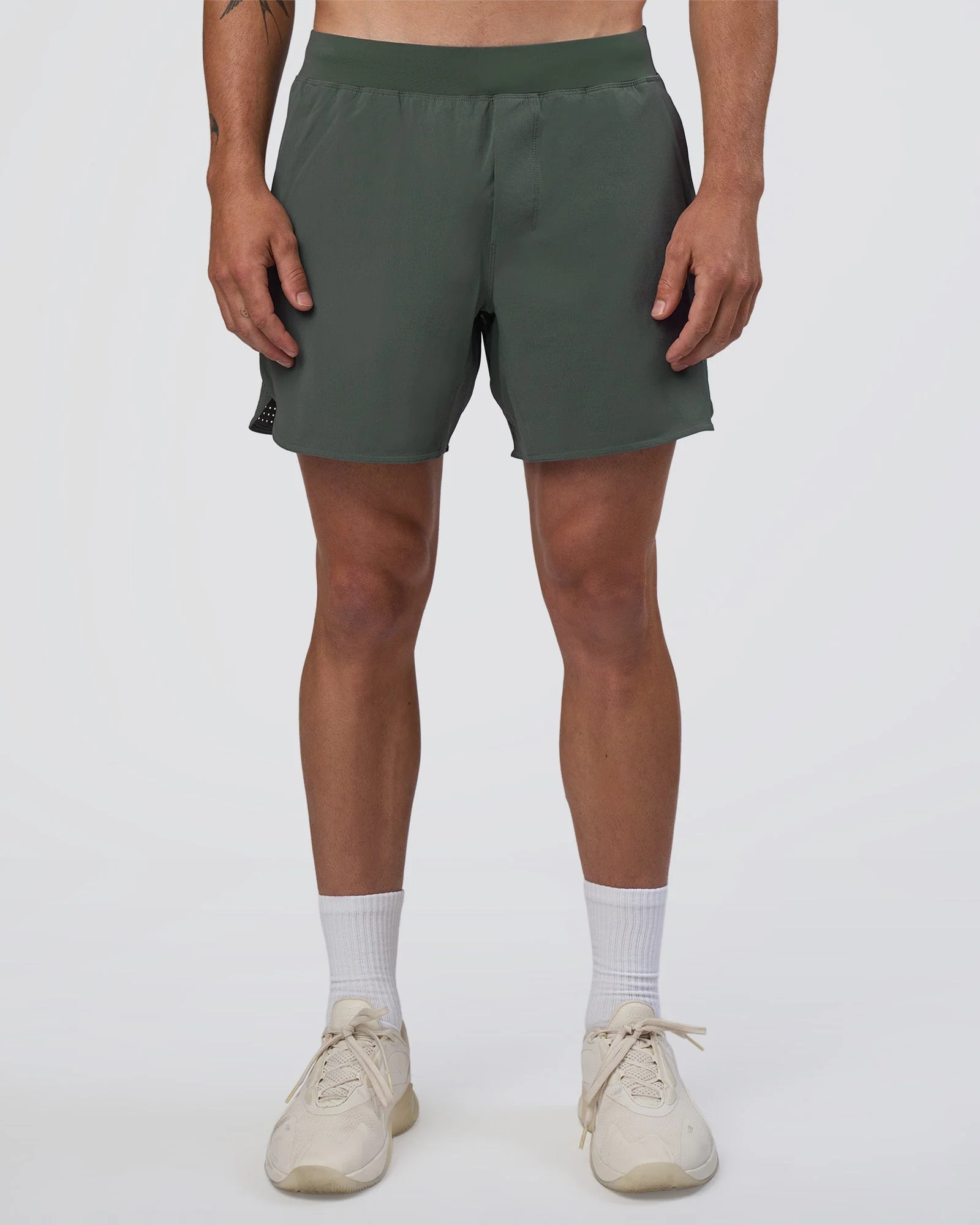 Lift 6" Short - Carbon Green