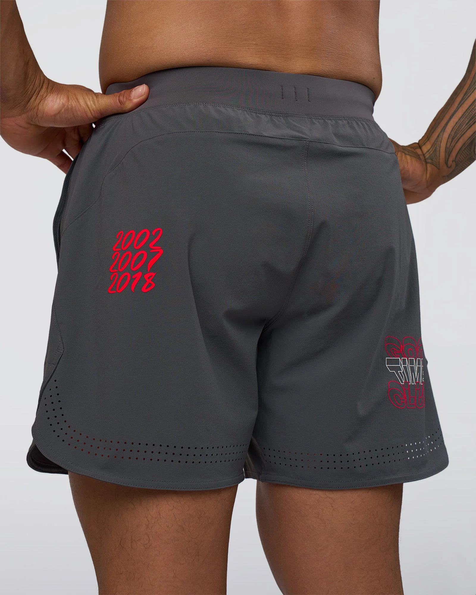Lift 6" Short - Dark Storm-Scarlet - Image 10