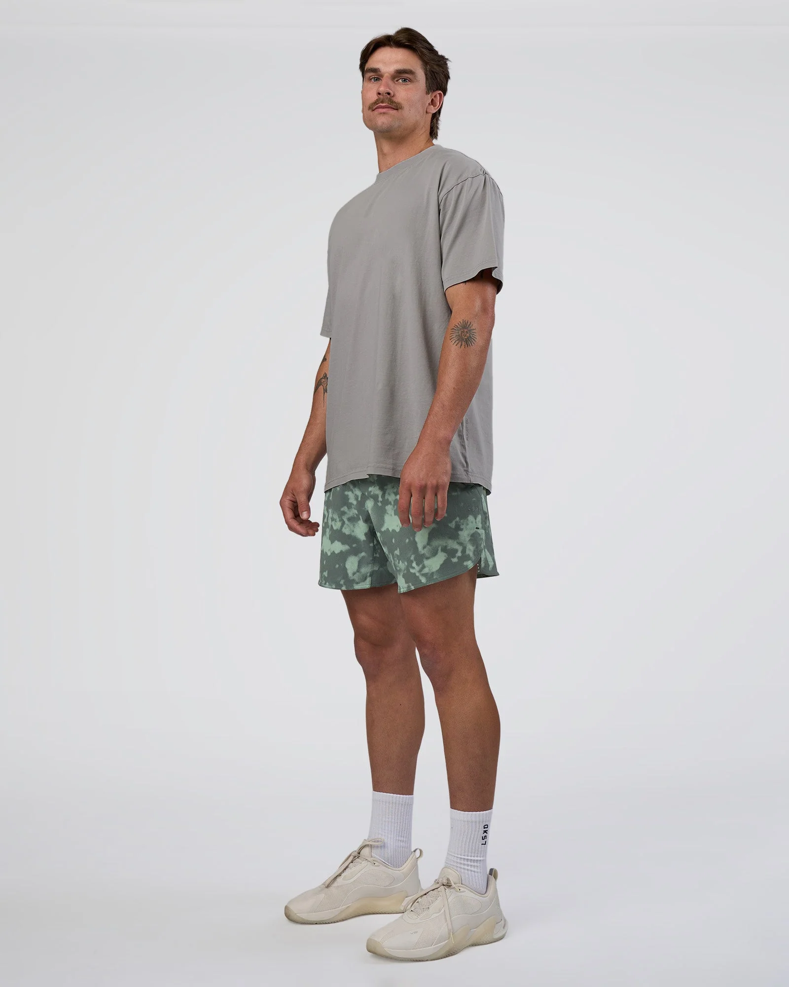 Lift 6" Short - Washed Camo Carbon - Image 2