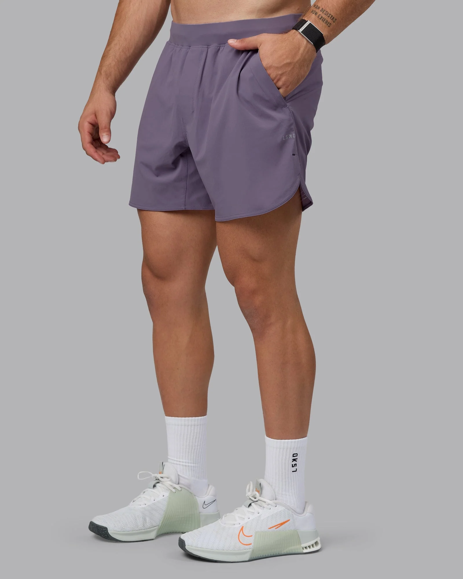 Lift Lined 6" Short - Purple Sage - Image 9
