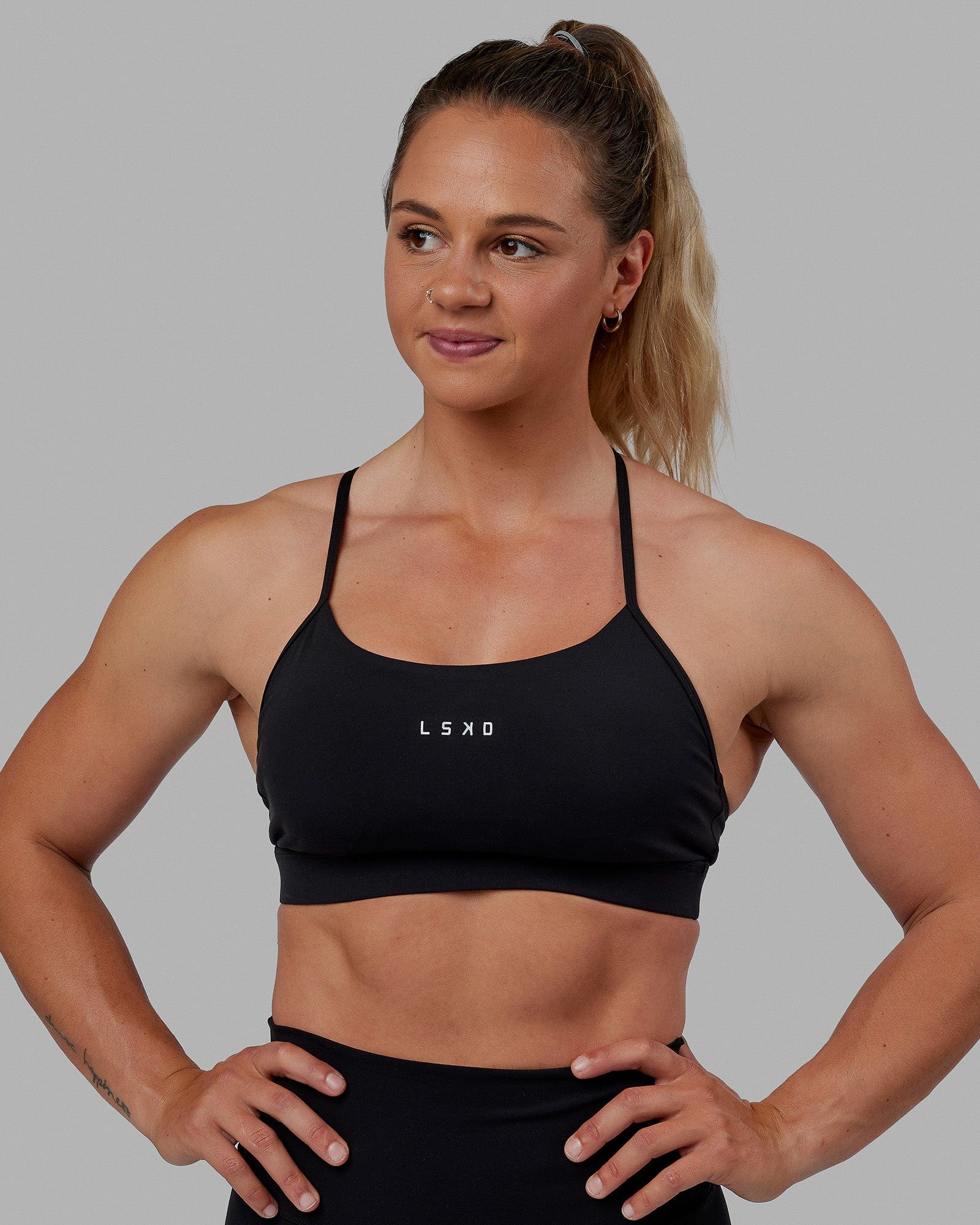 Lift Sports Bra - Black - Image 4