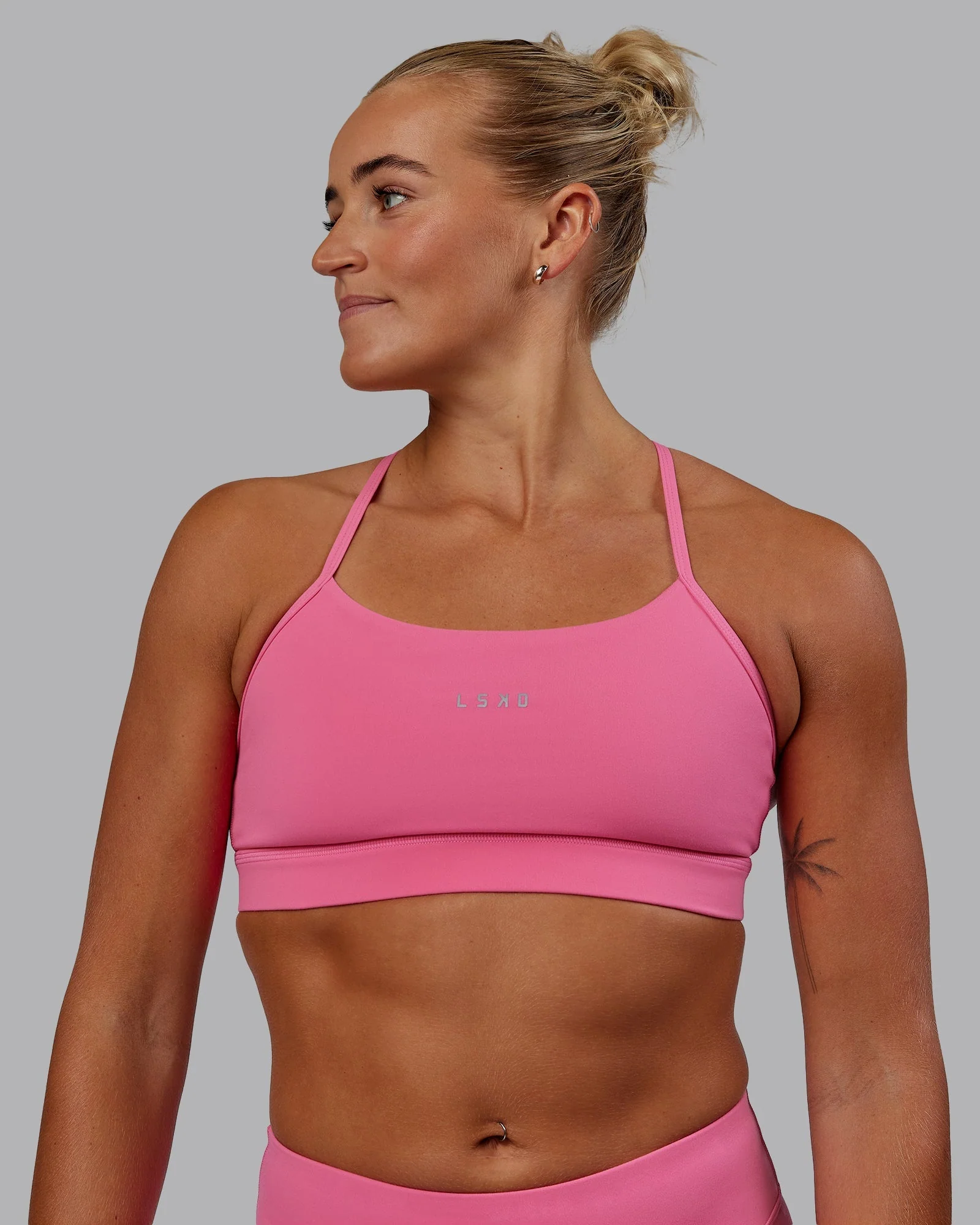 Lift Sports Bra - Carmine Rose - Image 4