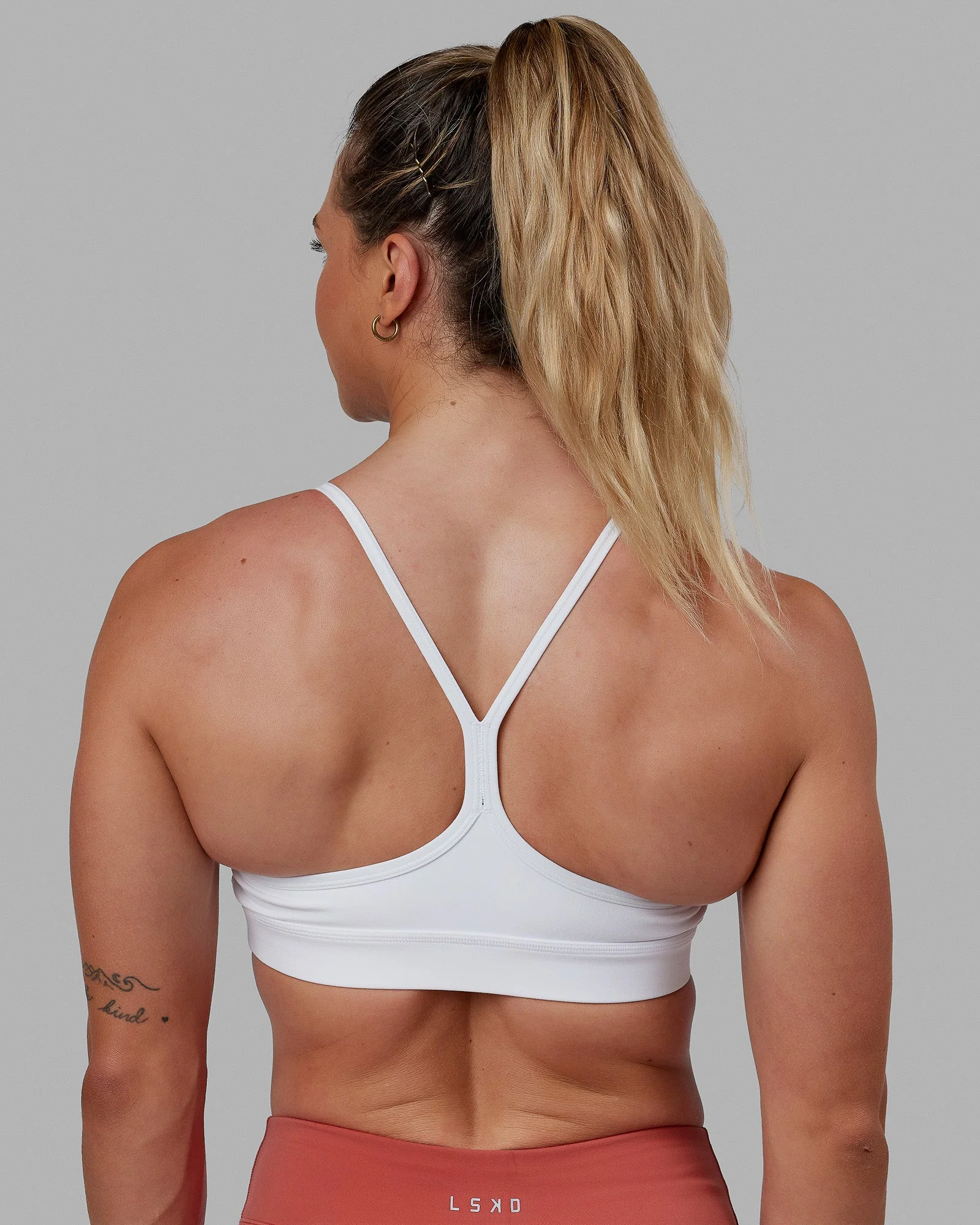 Lift Sports Bra - White - Image 2