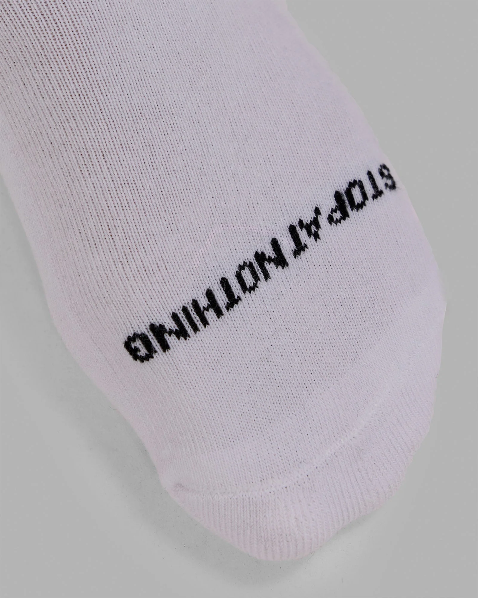 LSKD x Fitstop Crew Sock - White - Image 5