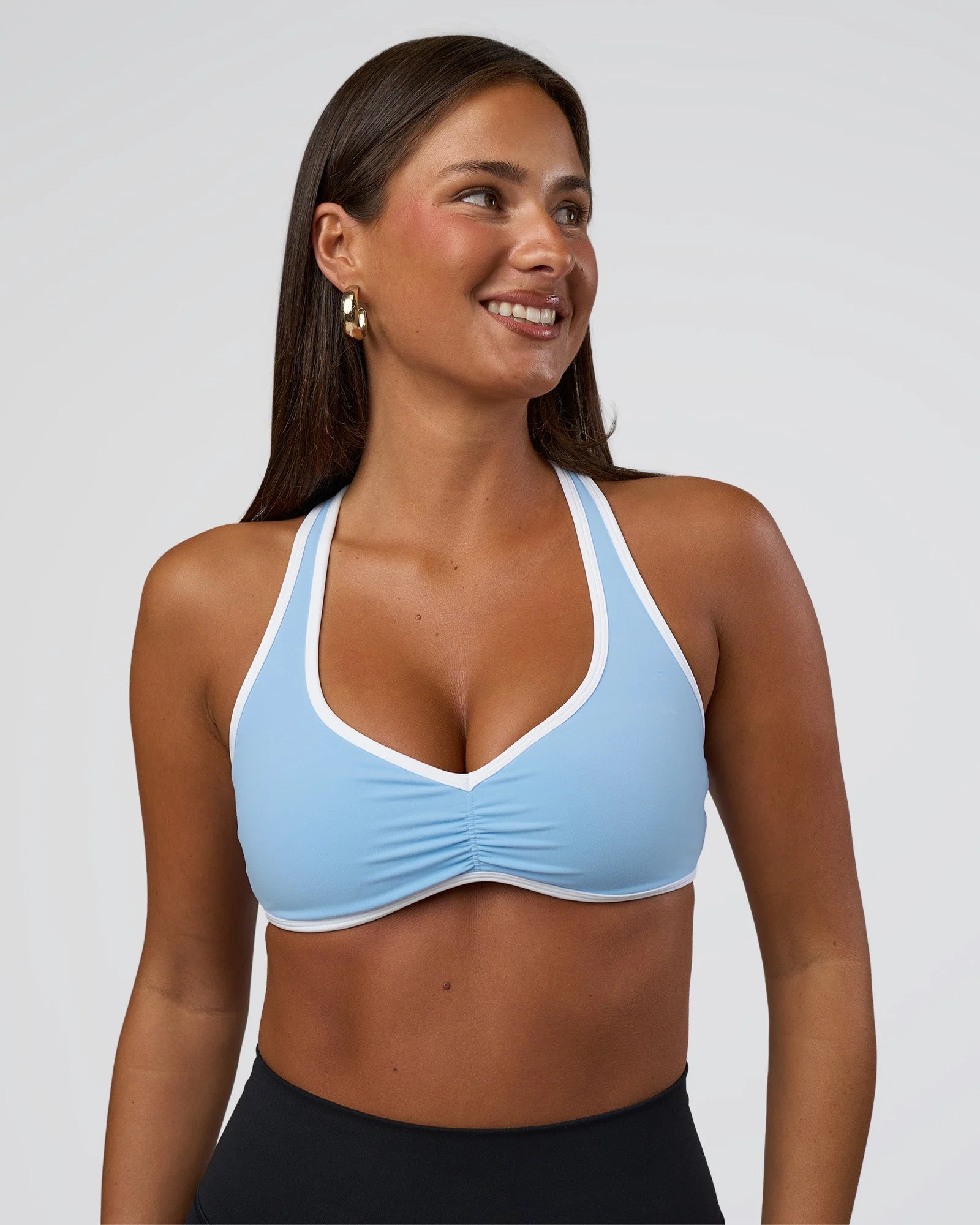 Luminous Sports Bra - Open Air-White - Image 3