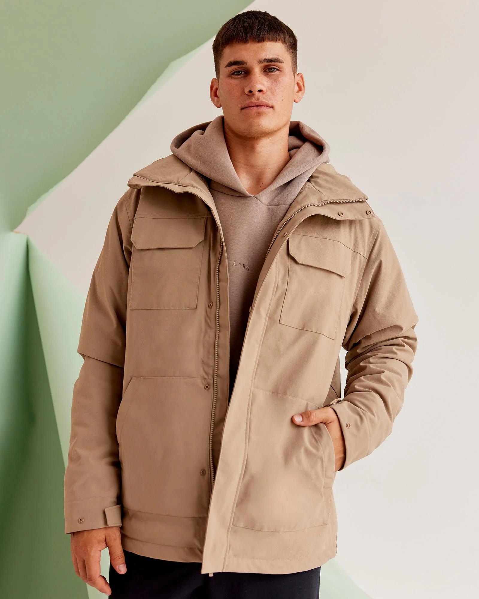 Marshall 2.0 Jacket - Greige - Image 8