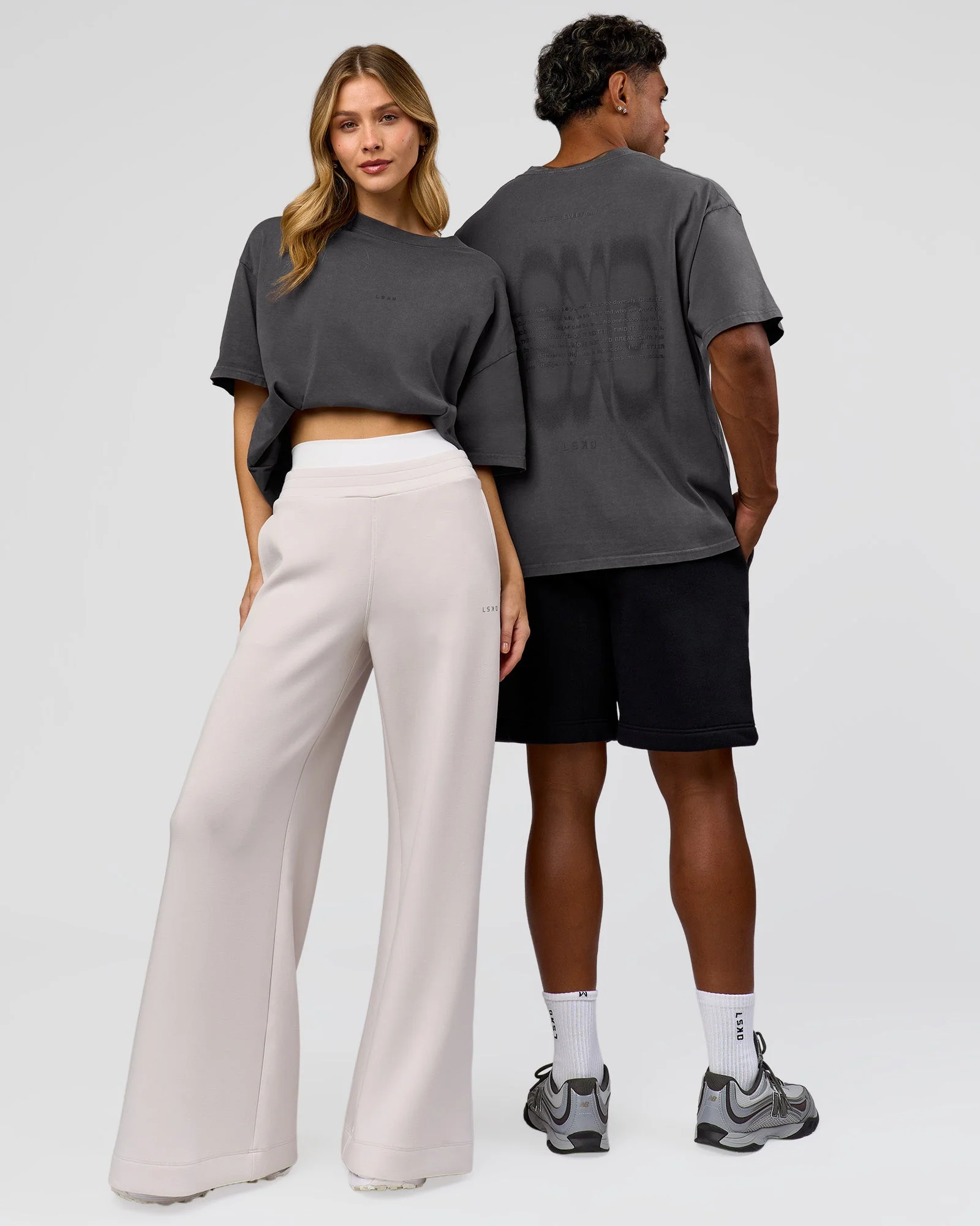 Memory In Motion Heavyweight Oversized Tee - Dark Storm Washed