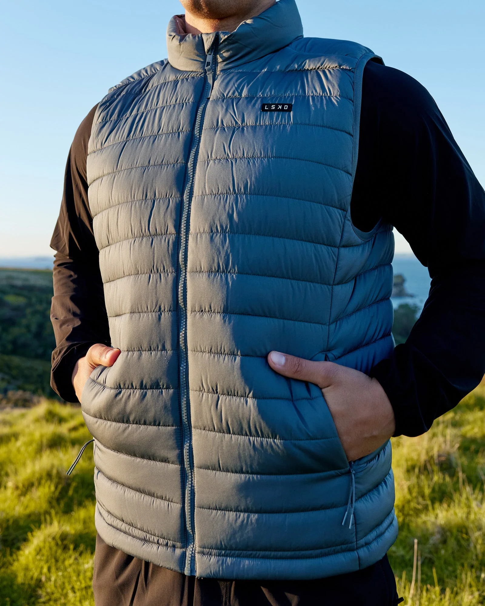 All Day Puffer Vest - Storm - Image 2