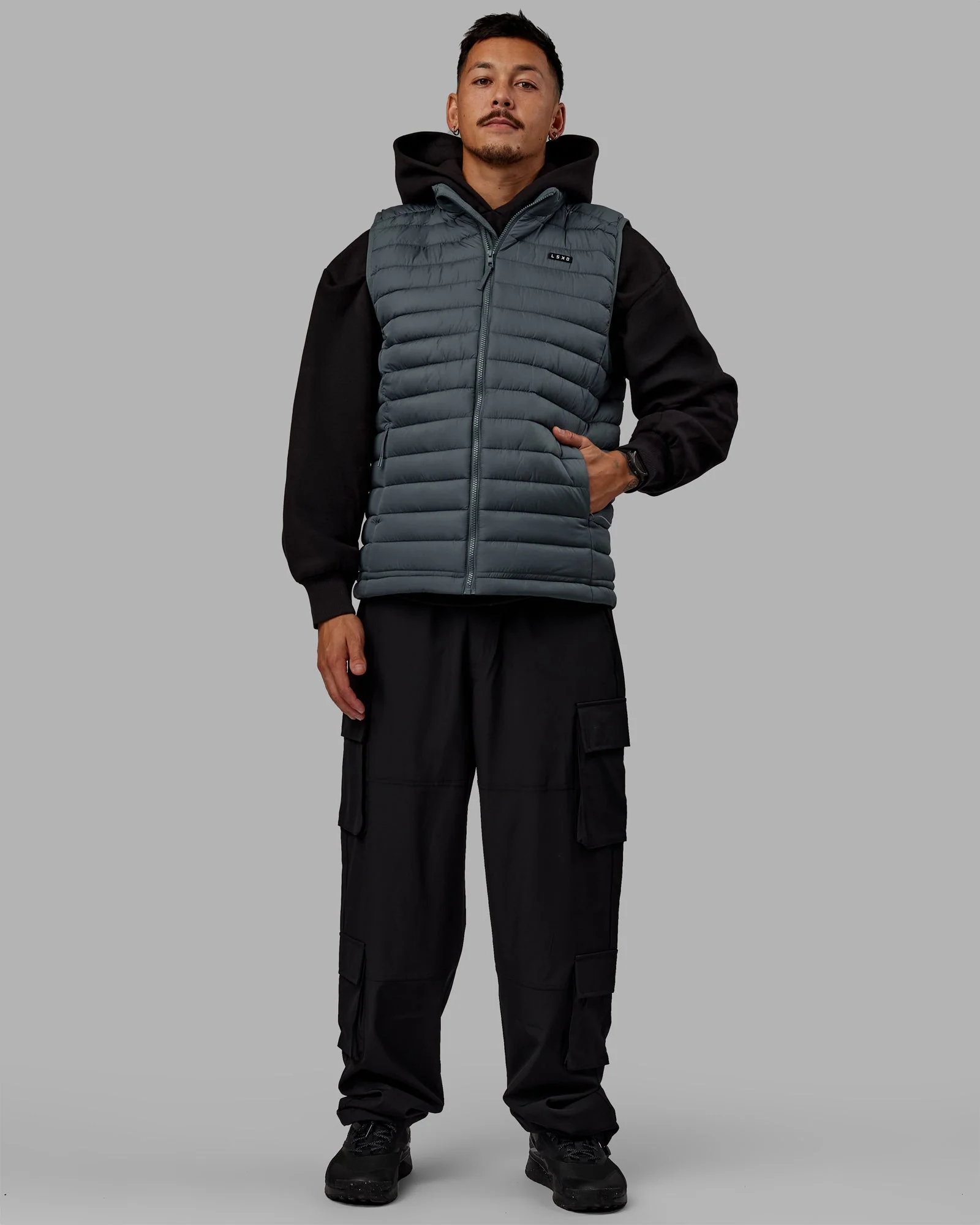 All Day Puffer Vest - Storm - Image 5