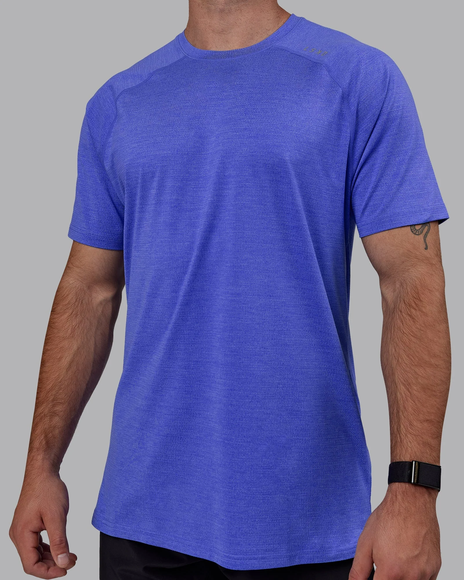 Perform VapourFLX Tee - Baja Blue Marl - Image 3