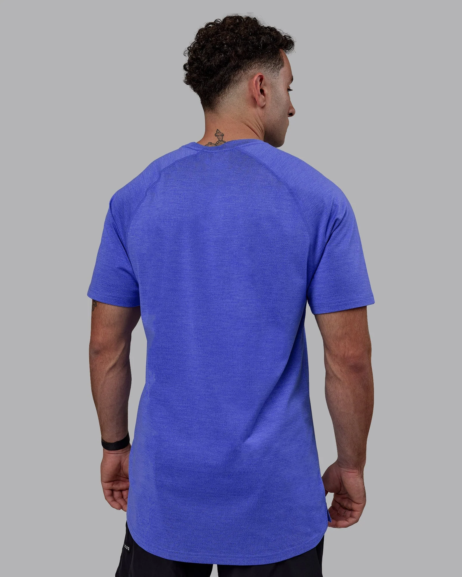 Perform VapourFLX Tee - Baja Blue Marl - Image 4
