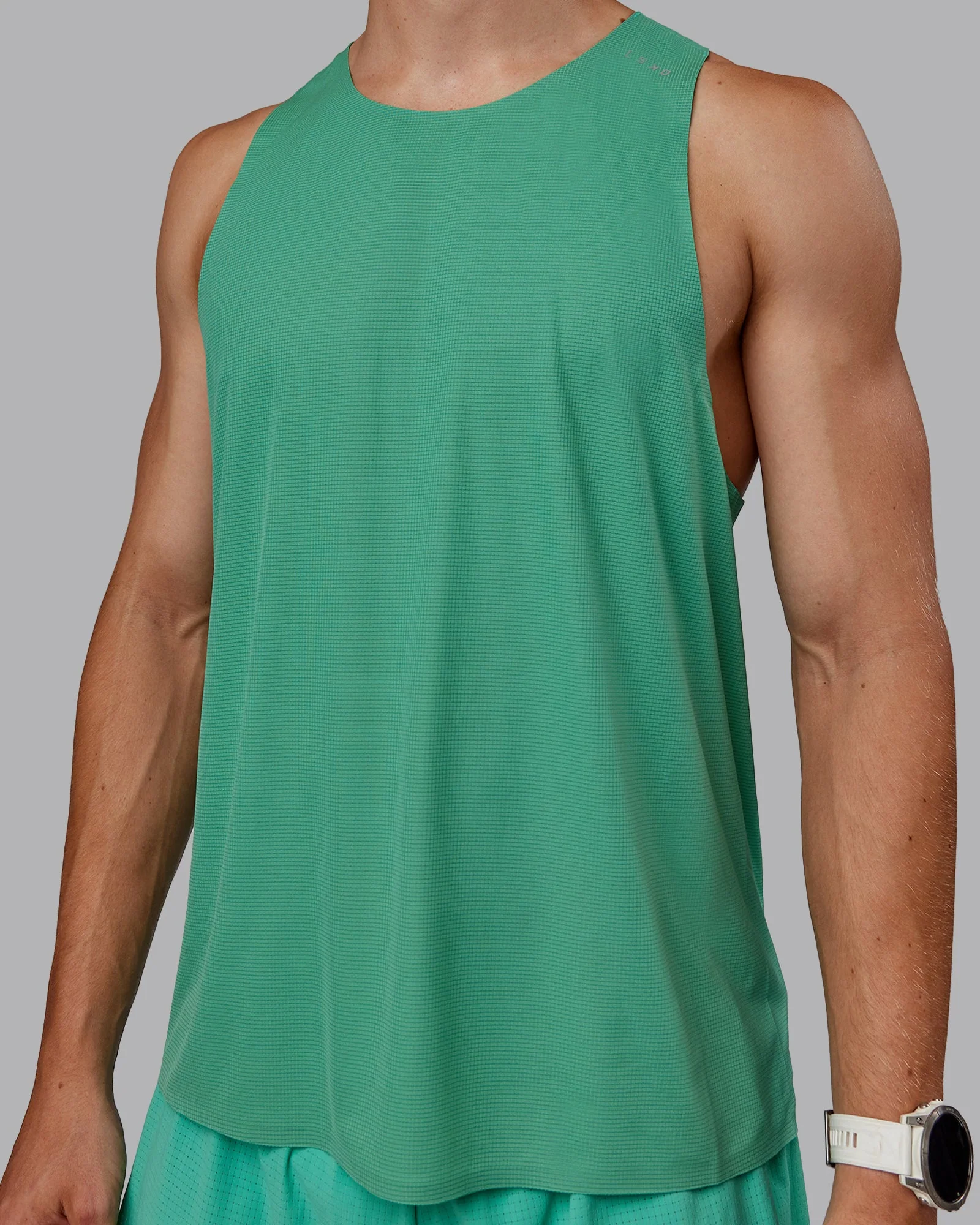 Race Day Performance Tank - Mystic Green - Image 7