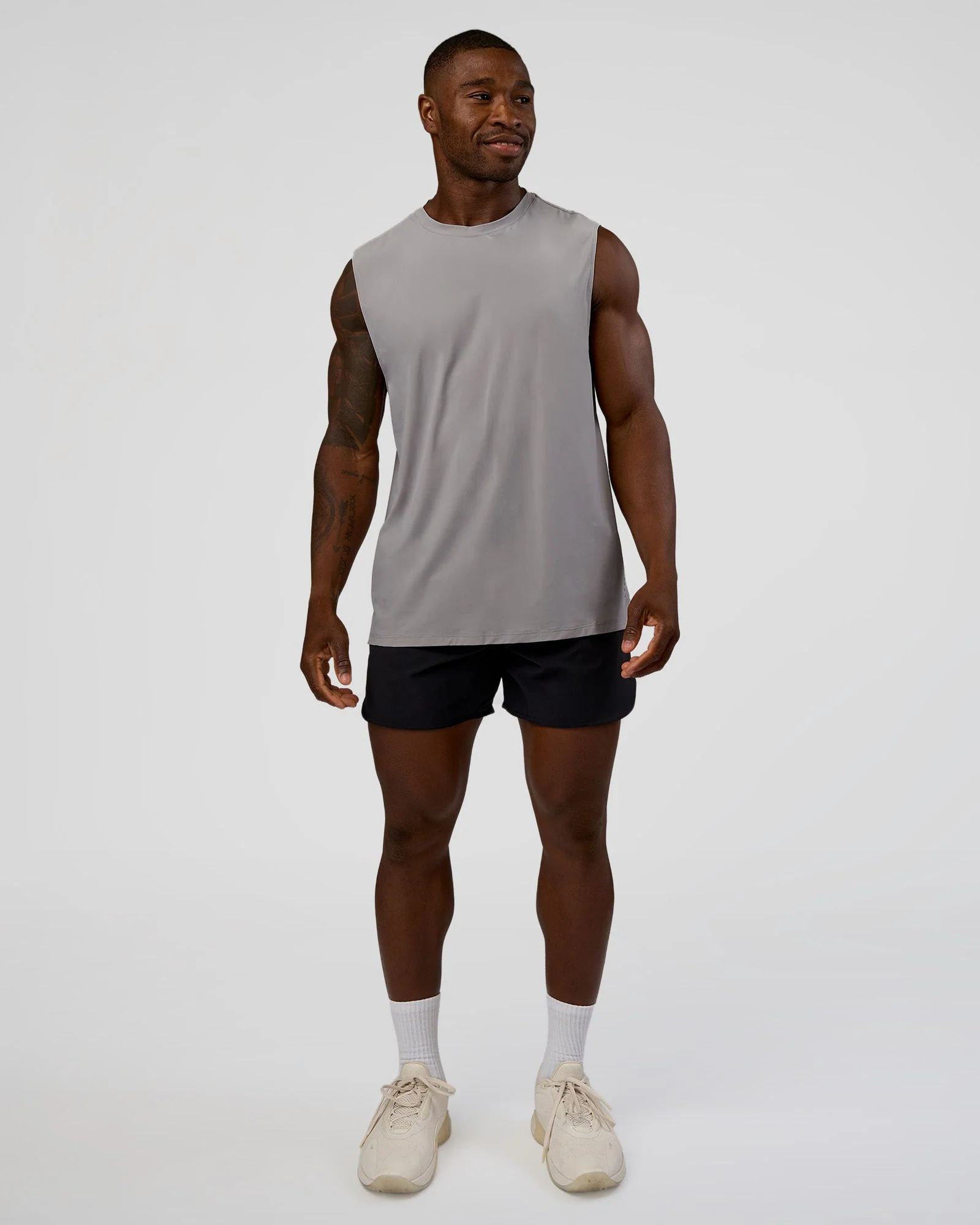 Cadence MicroMotion Muscle Tank - Alloy - Image 6