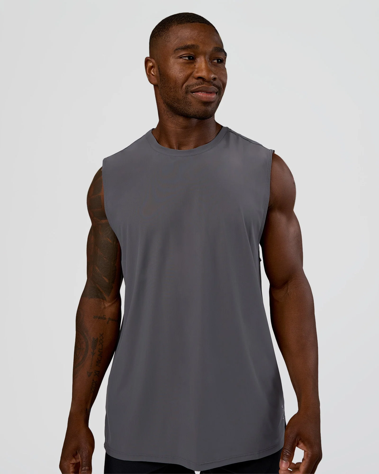 Cadence MicroMotion Muscle Tank - Dark Storm