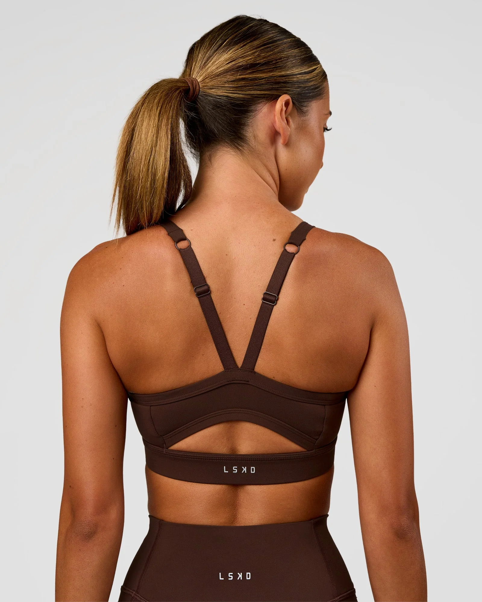 Momentum Sports Bra - Hot Chocolate - Image 5