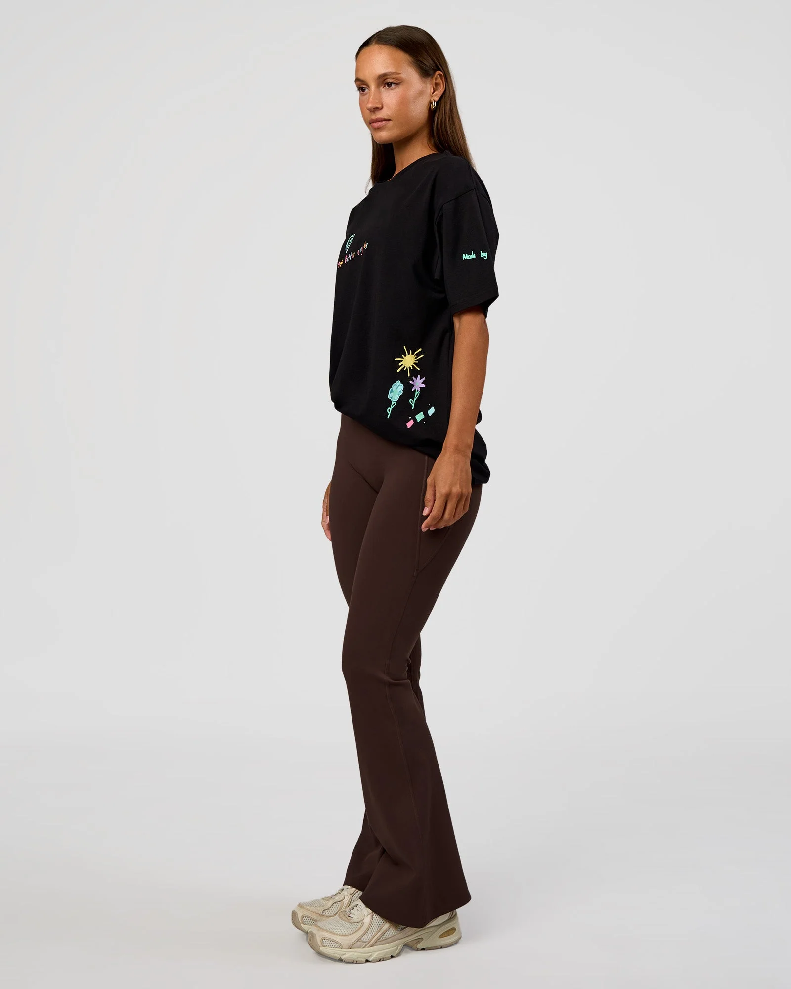 Mother's Day FLXCotton Oversize Tee - Black - Image 14