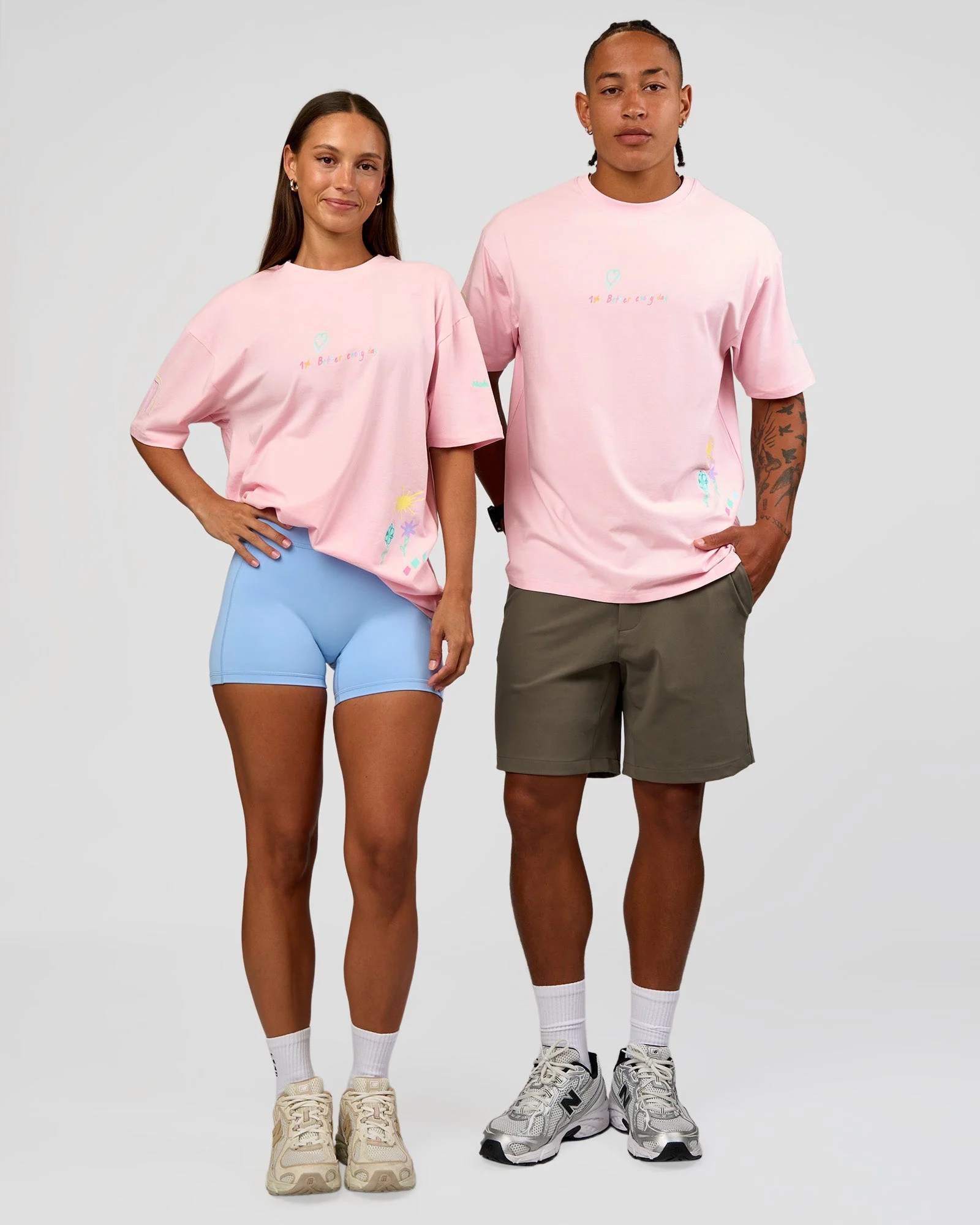 Mother's Day FLXCotton Oversize Tee - Marshmallow