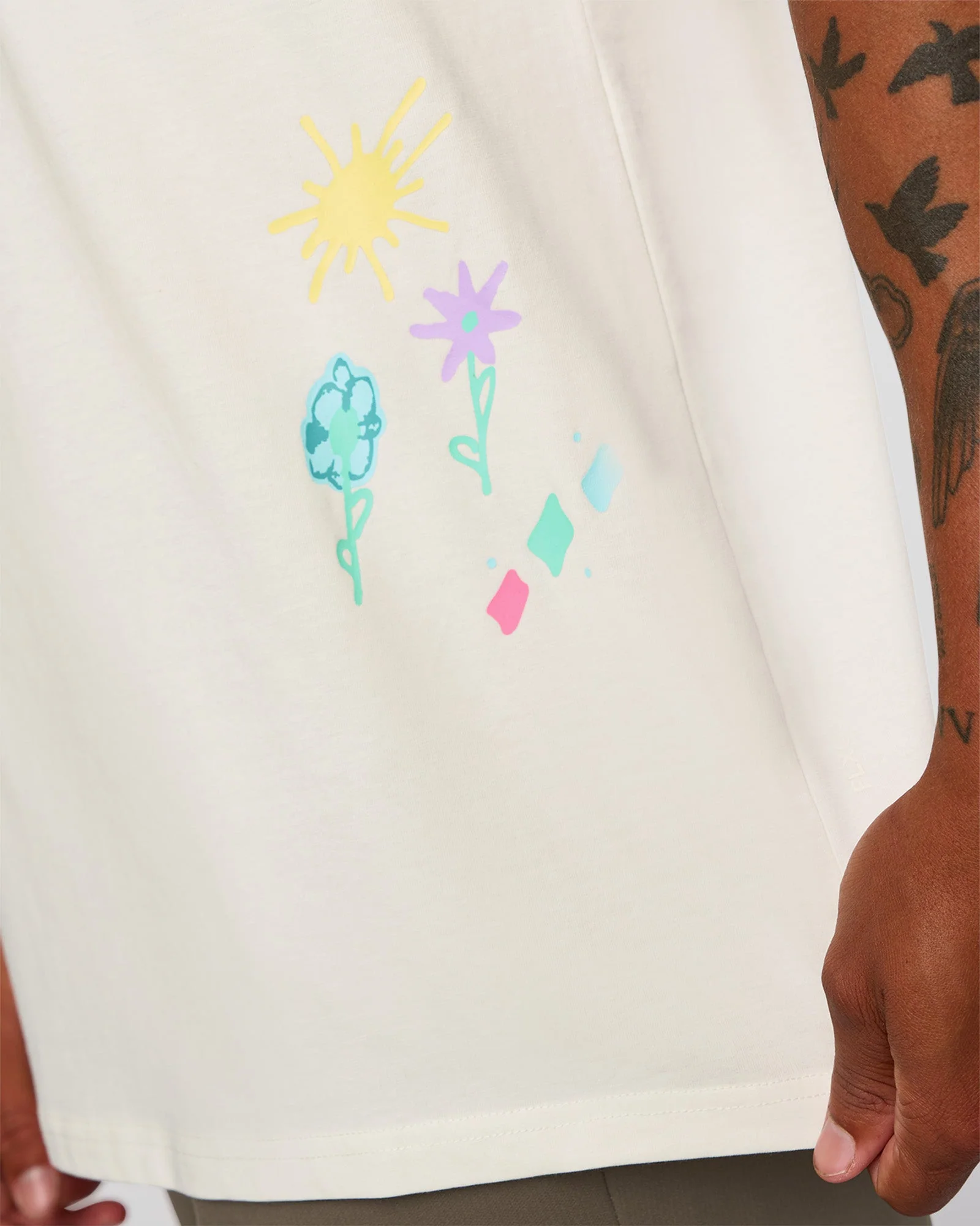 Mother's Day FLXCotton Oversize Tee - Off White - Image 5