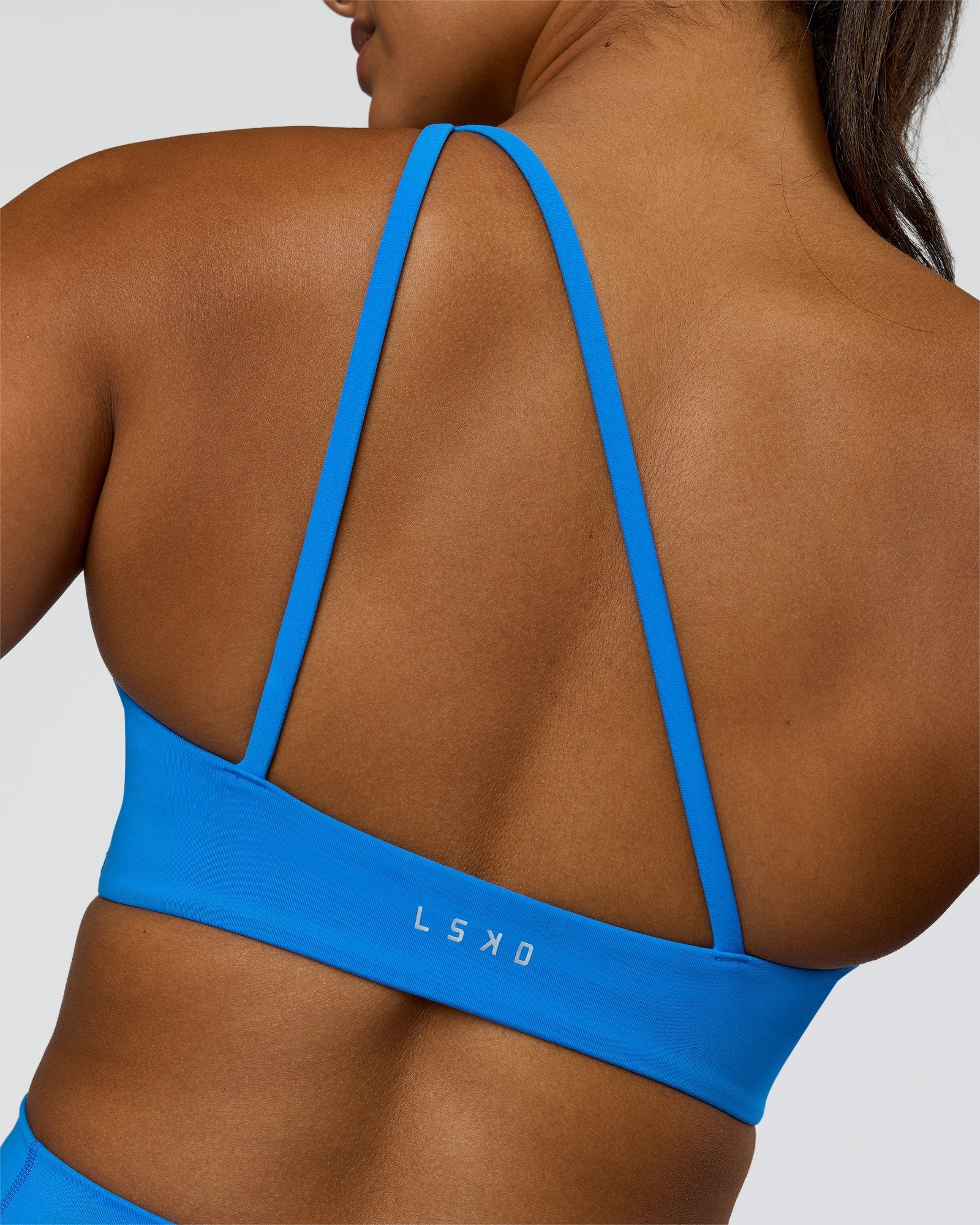 Muse Asymmetric  Sports bra - Palace Blue - Image 2