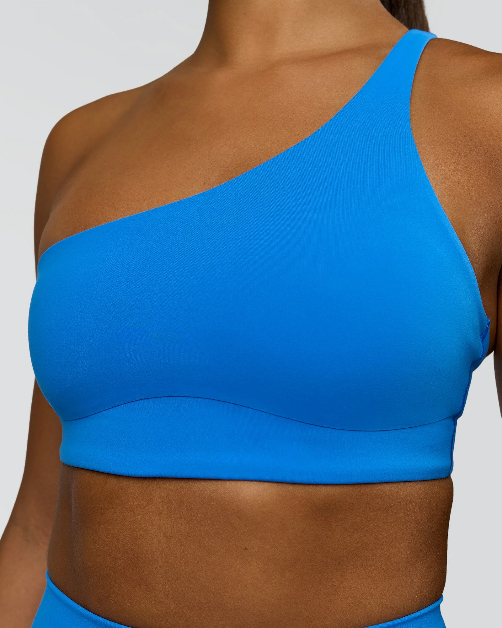 Muse Asymmetric  Sports bra - Palace Blue - Image 6