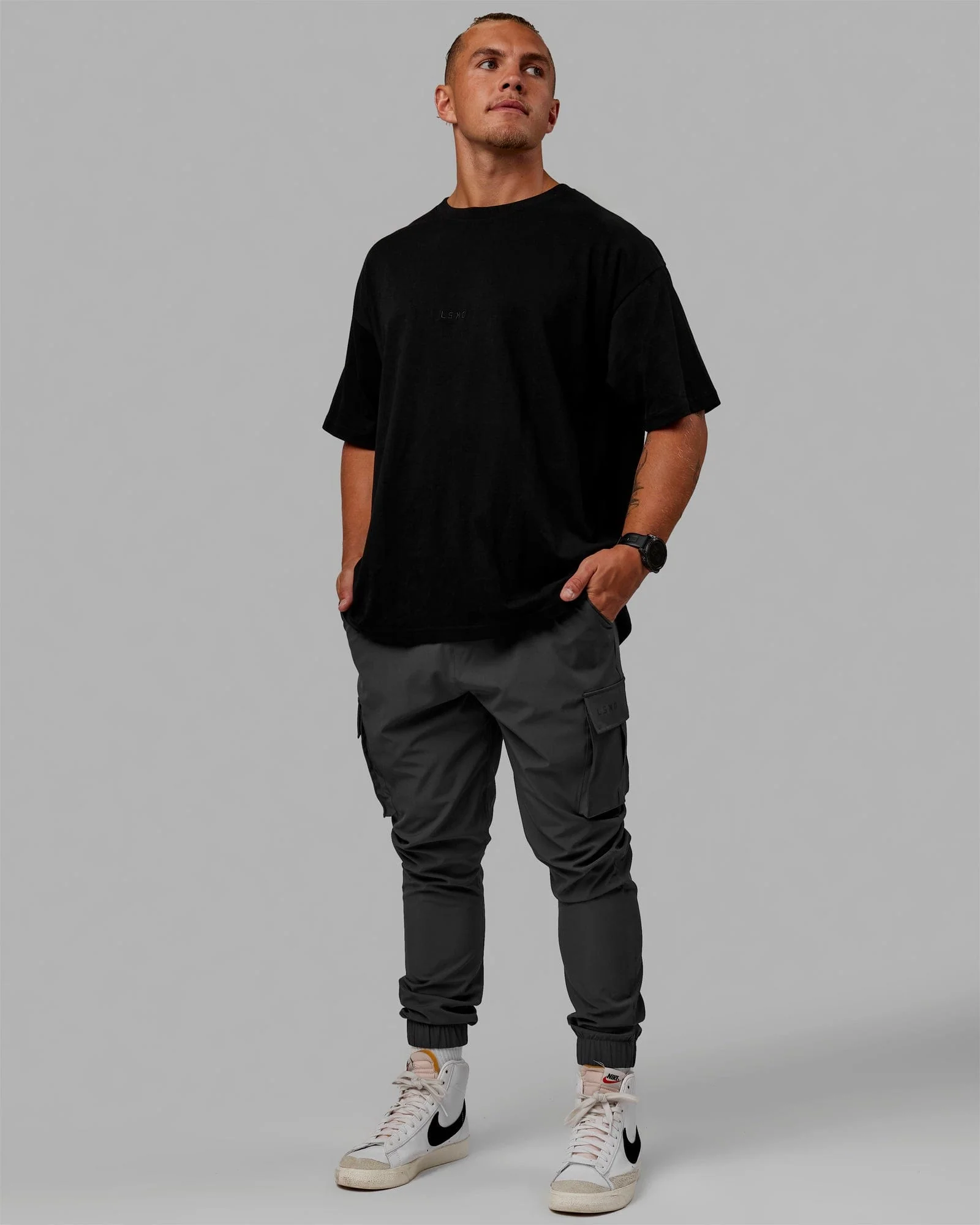 MVP Heavyweight Tee Oversize - Black - Image 3