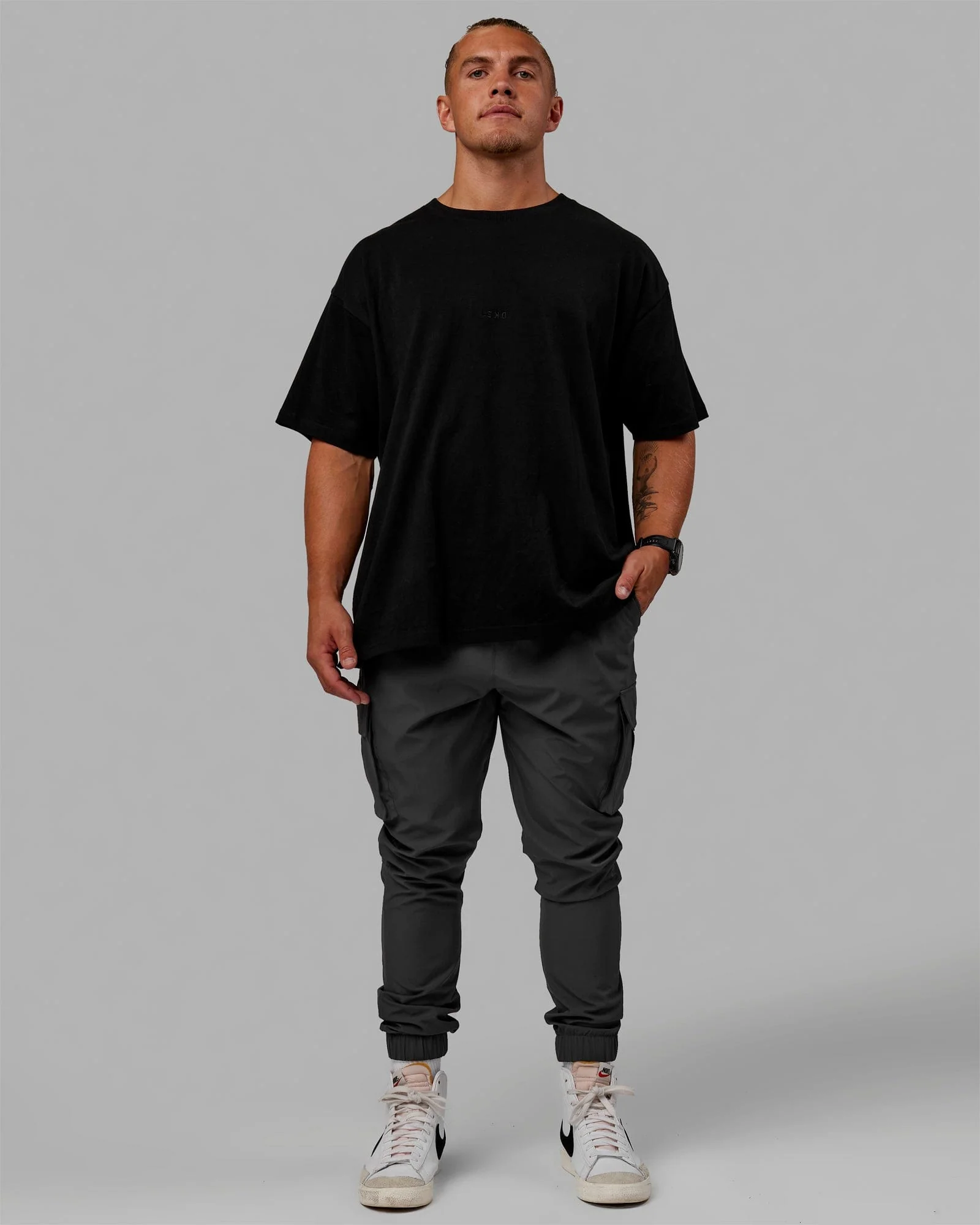 MVP Heavyweight Tee Oversize - Black - Image 5