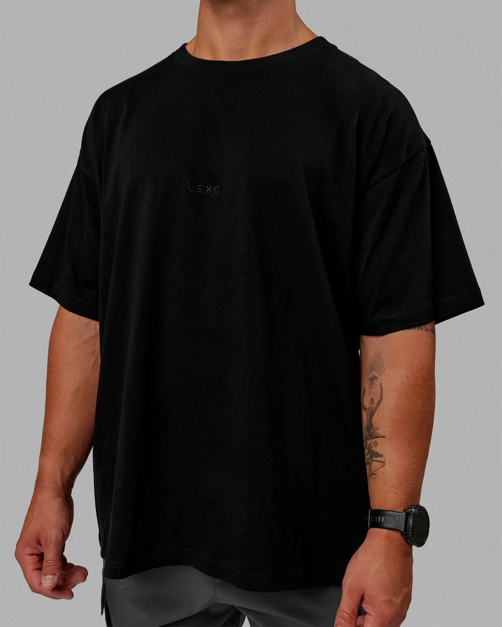MVP Heavyweight Tee Oversize - Black - Image 6