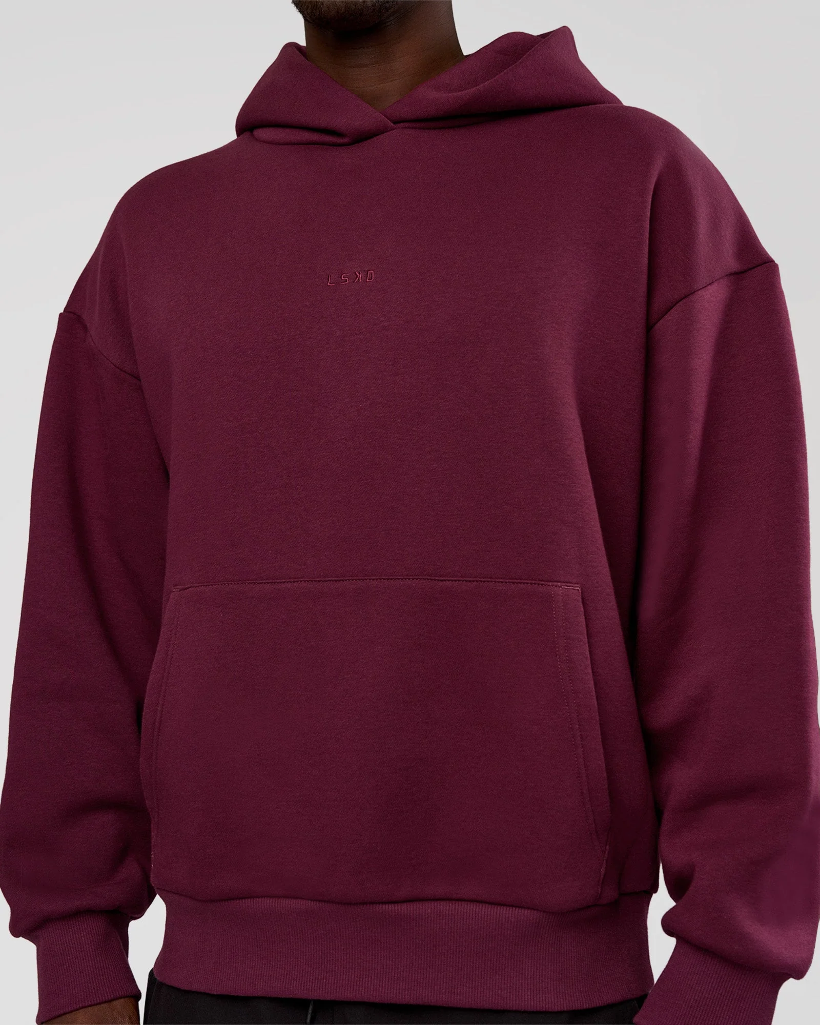 MVP Oversized Hoodie - Cherry Lacquer - Image 10