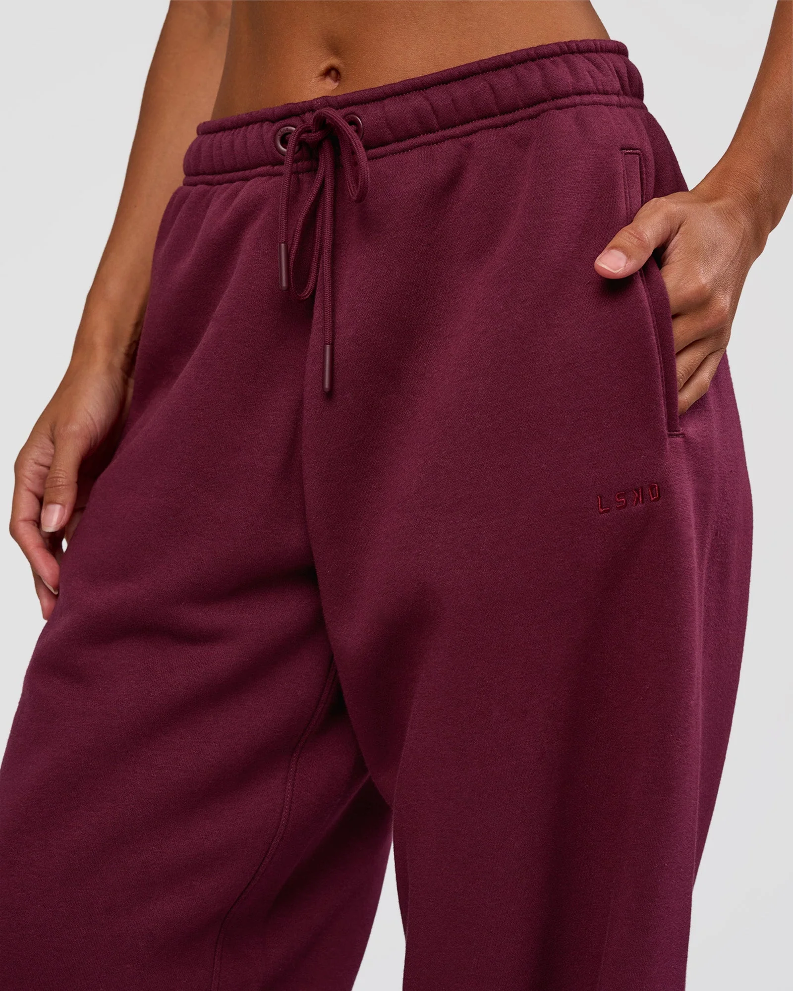 MVP Oversized Slouchy Fit Track Pant - Cherry Lacquer - Image 6