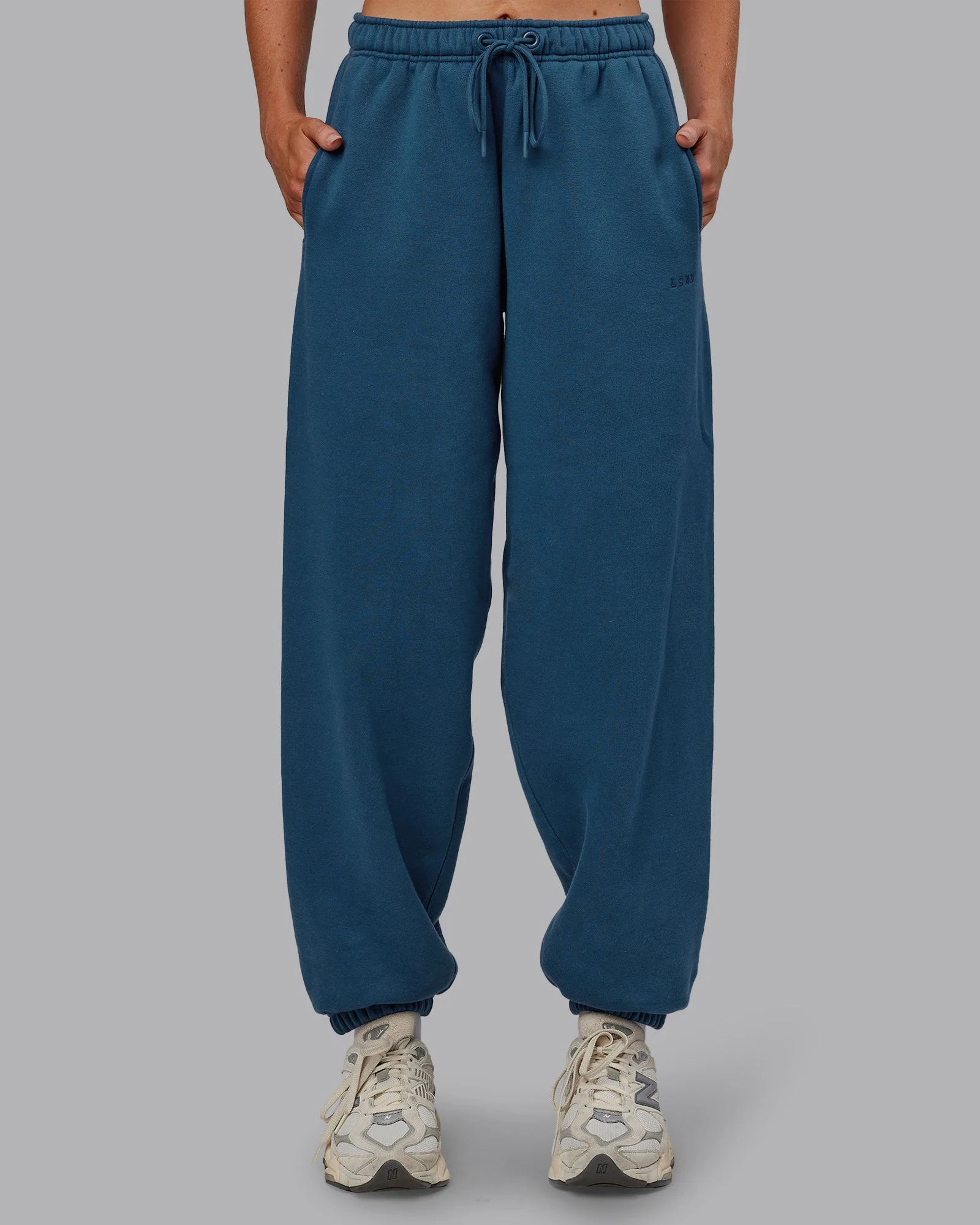 MVP Oversized Slouchy Fit Track Pant - Indigo