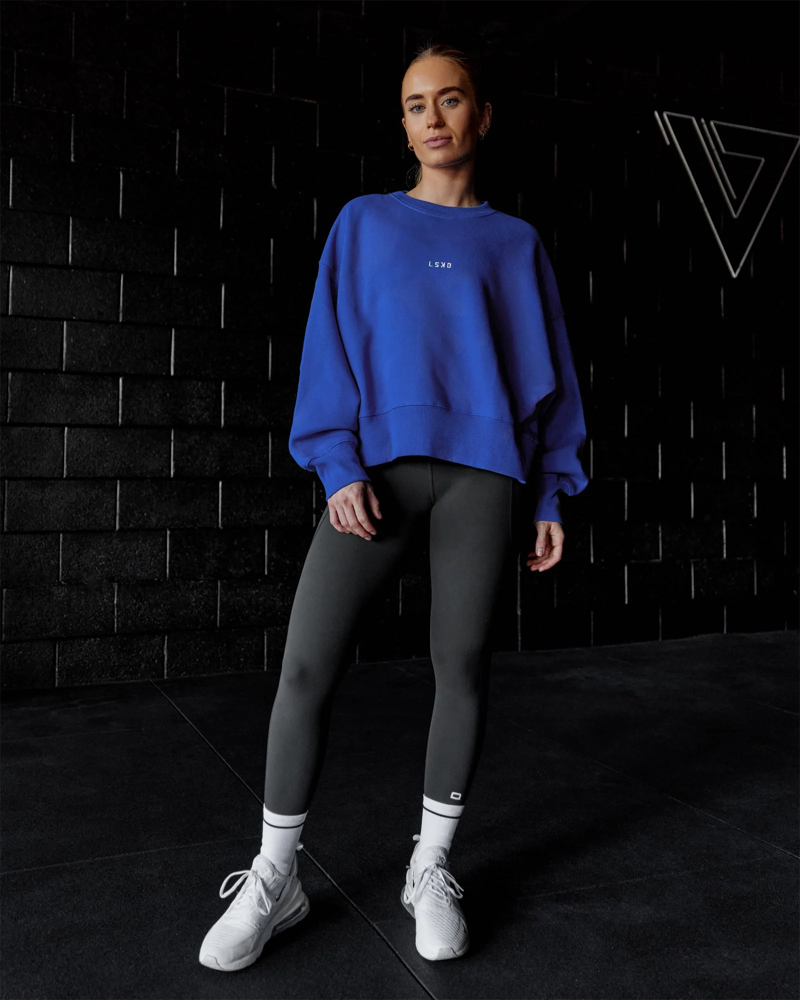 MVP Oversized Sweater - Power Cobalt