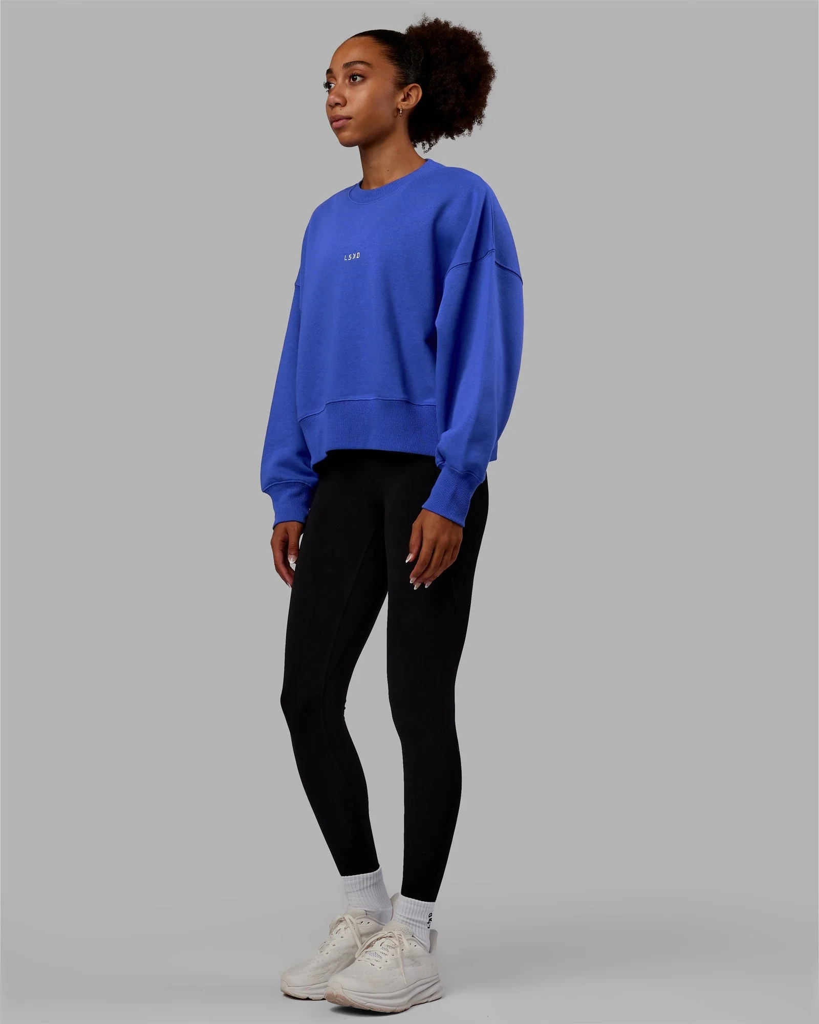MVP Oversized Sweater - Power Cobalt - Image 3