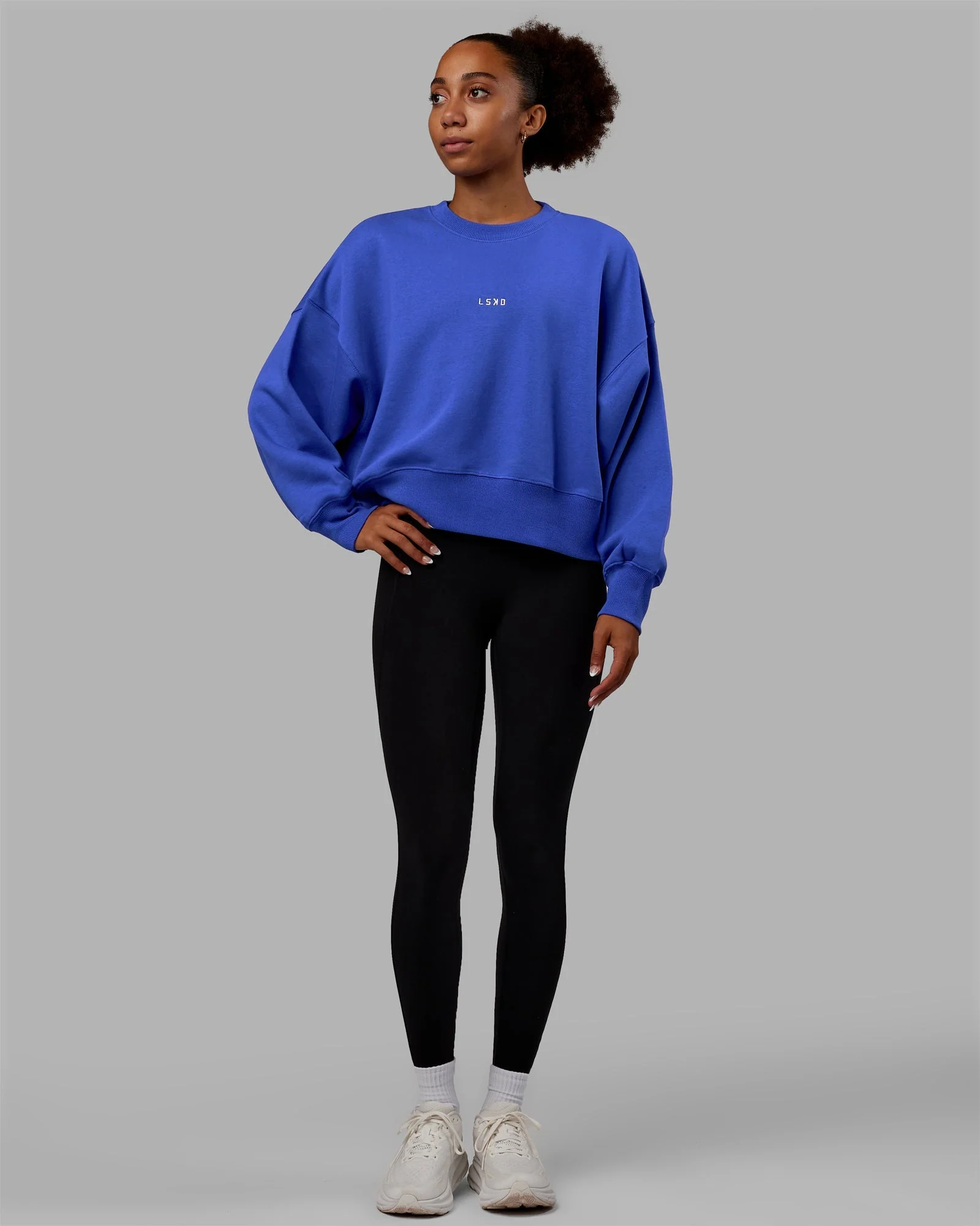 MVP Oversized Sweater - Power Cobalt - Image 6