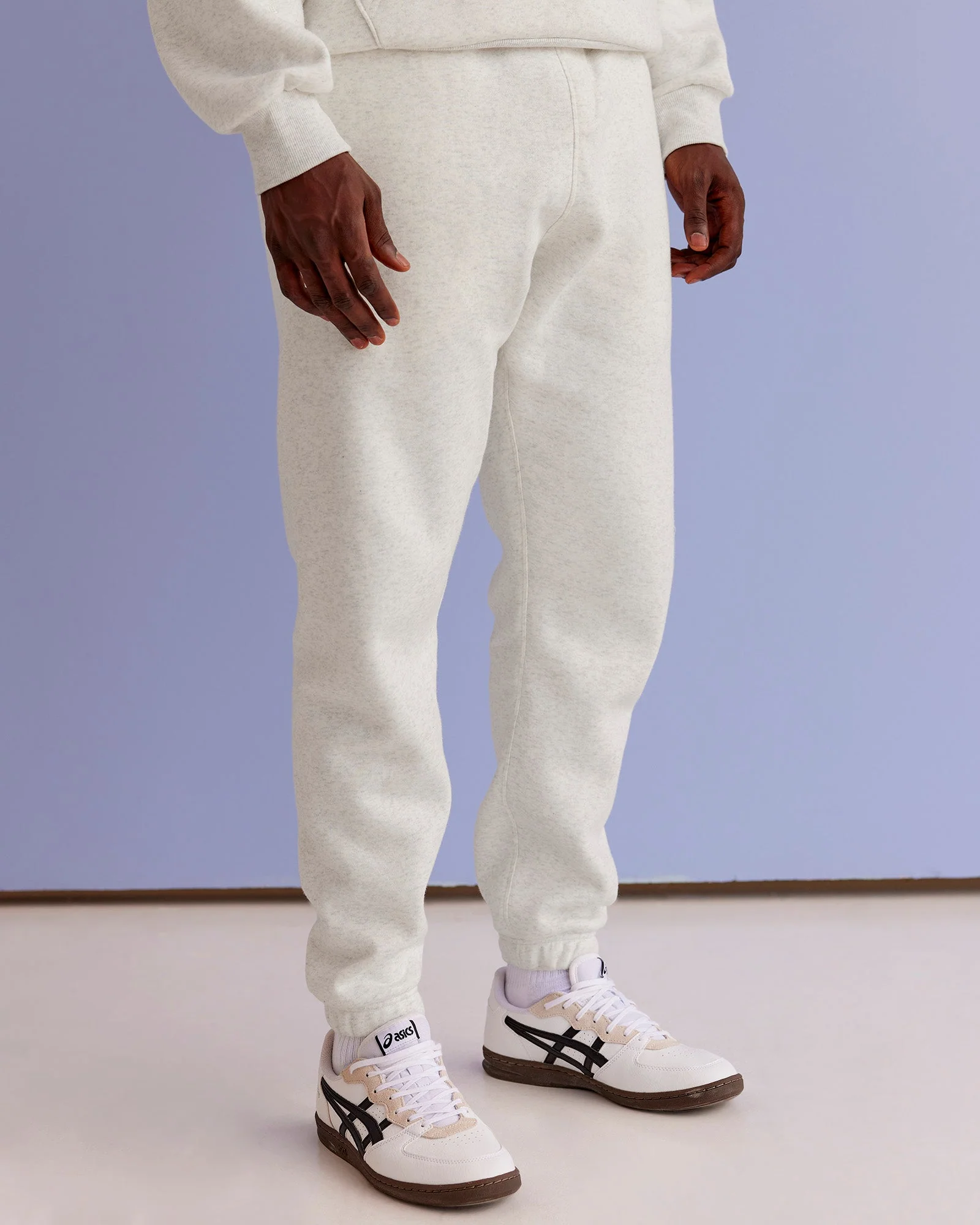 MVP Cuffed Track Pant - Silver Marl