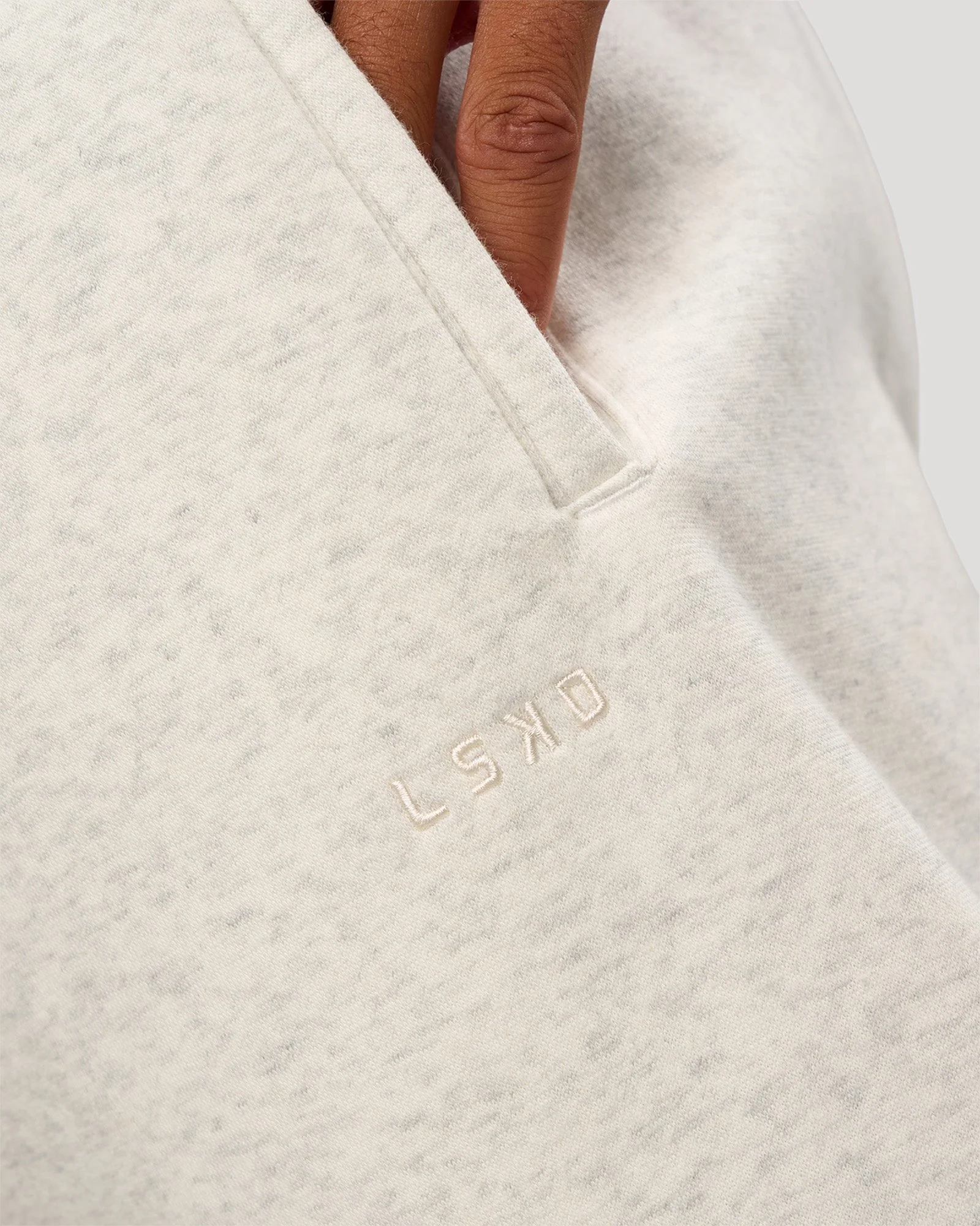 MVP Cuffed Track Pant - Silver Marl - Image 3
