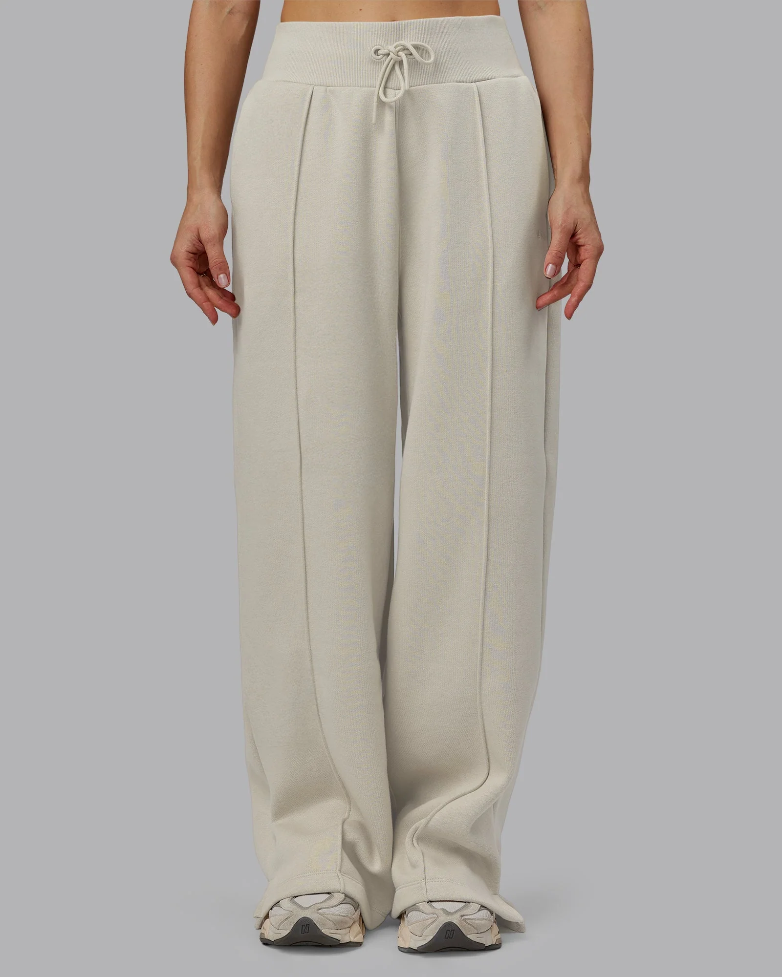MVP Wide Leg Track Pant - Shale Beige - Image 6