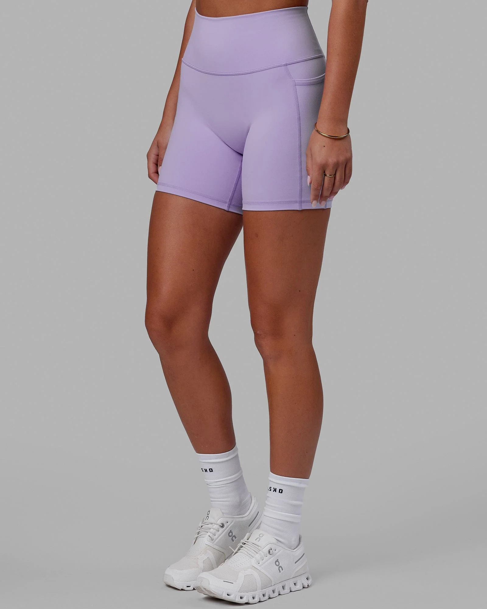 O.G. Fusion Ultra High-Rise 6" Short Pockets - Pale Lilac