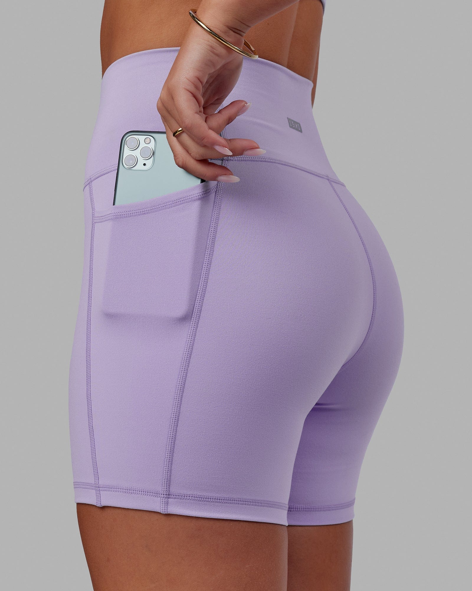 O.G. Fusion Ultra High-Rise 6" Short Pockets - Pale Lilac - Image 5