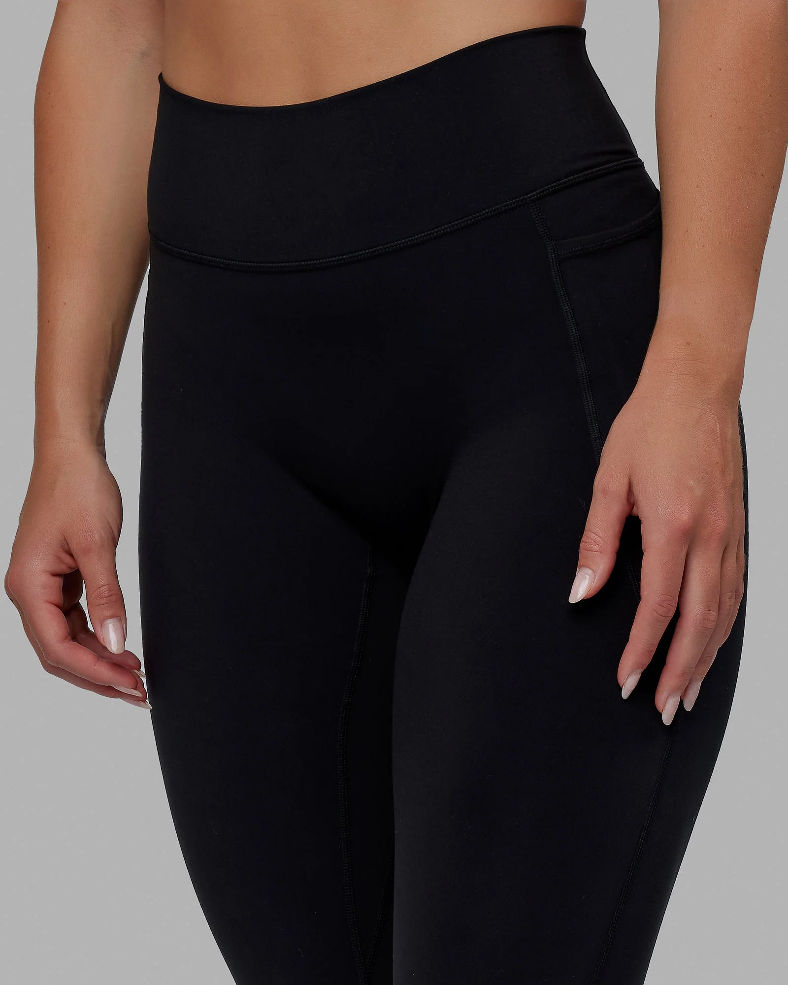 O.G. Fusion Ultra High-Rise 7/8 Legging Pockets - Black - Image 5