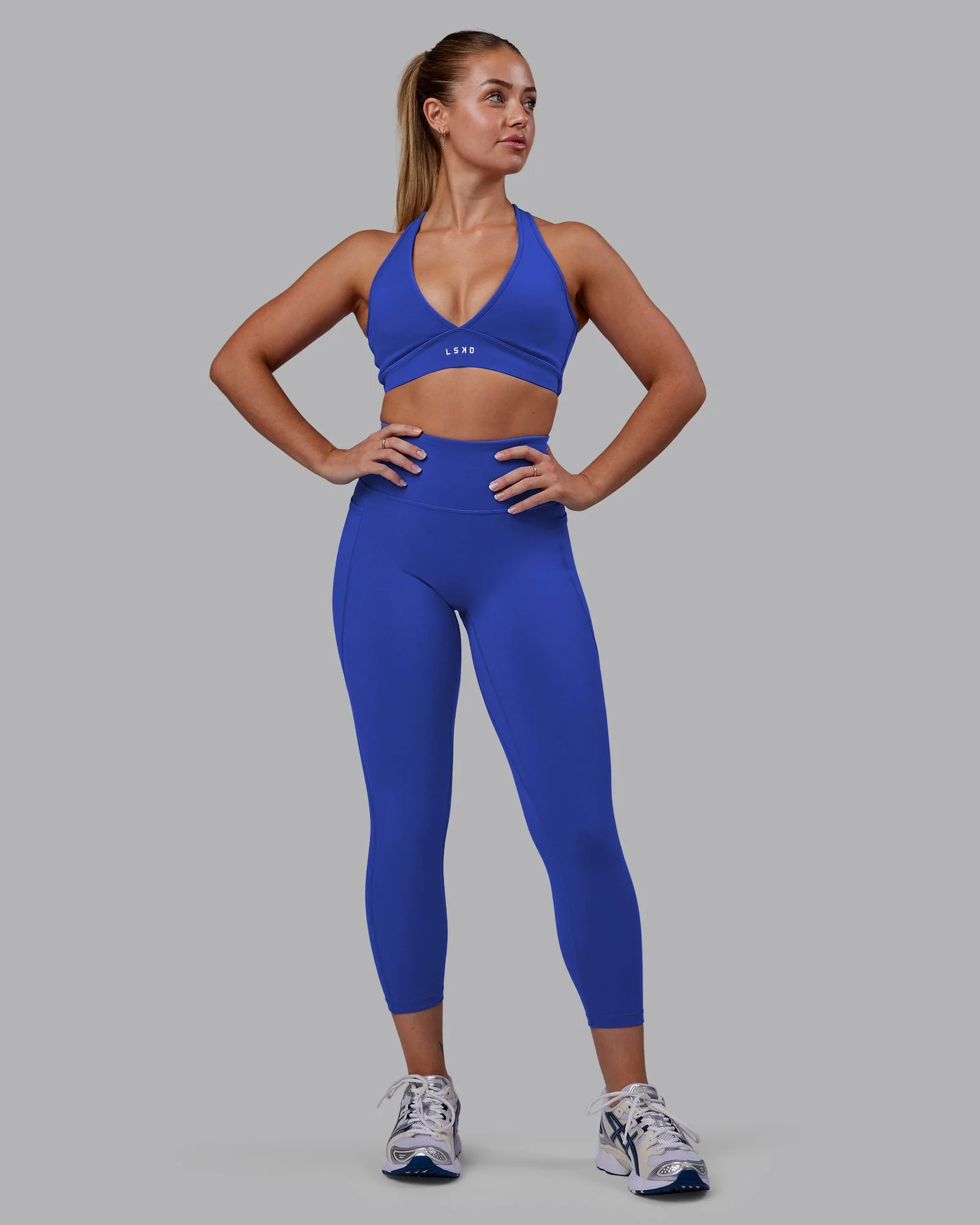 O.G. Fusion Ultra High-Rise 7/8 Legging Pockets - Power Cobalt - Image 7