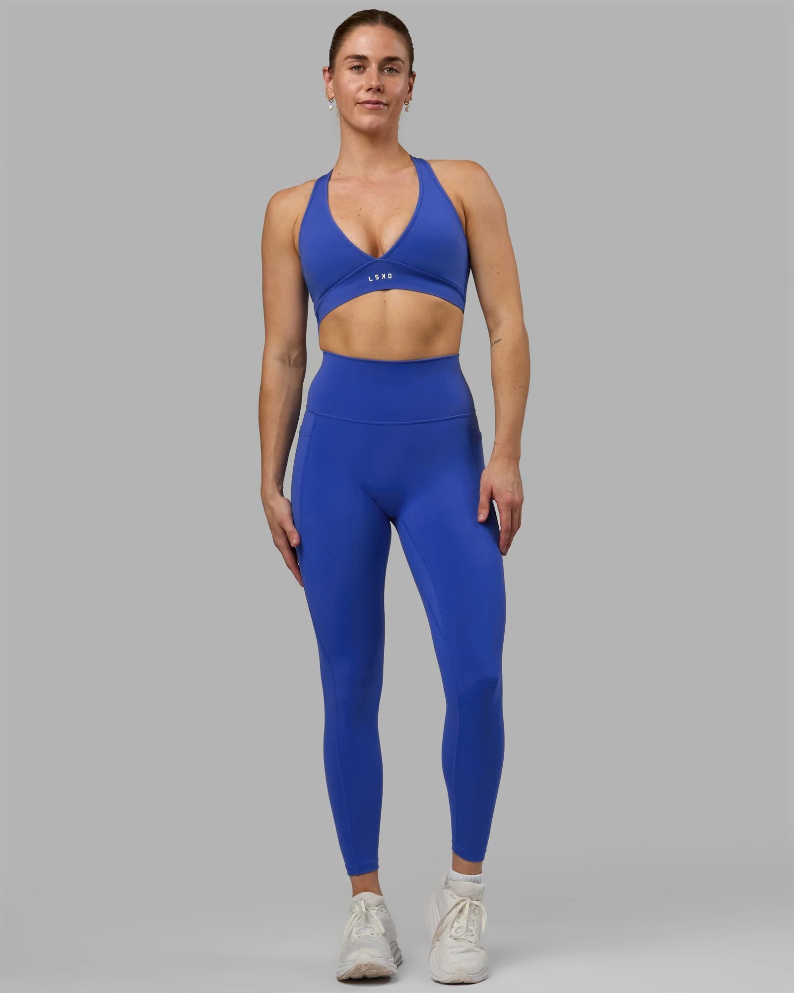 Fusion Ultra High-Rise Full Length Legging Pockets - Power Cobalt - Image 2