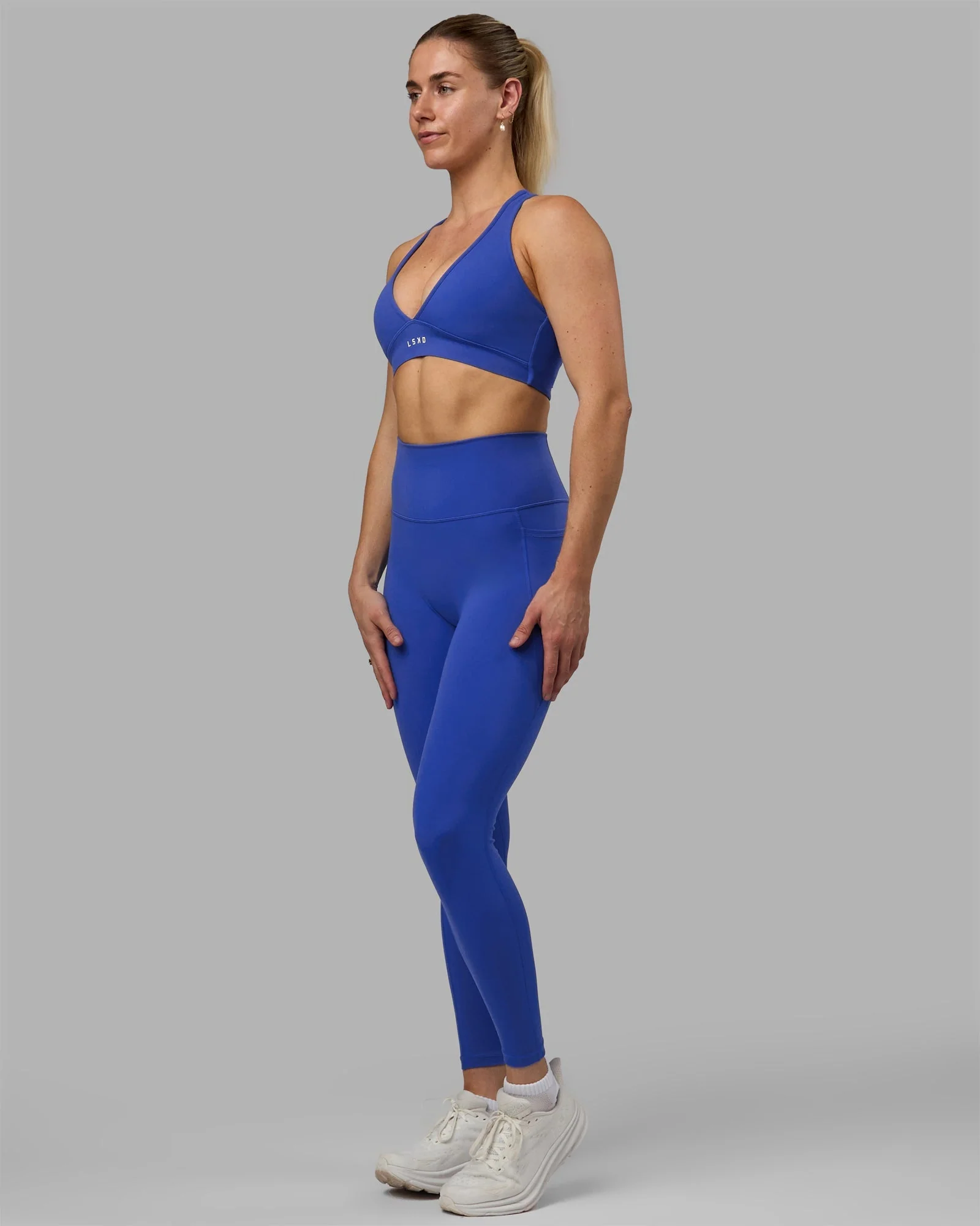 Fusion Ultra High-Rise Full Length Legging Pockets - Power Cobalt - Image 6