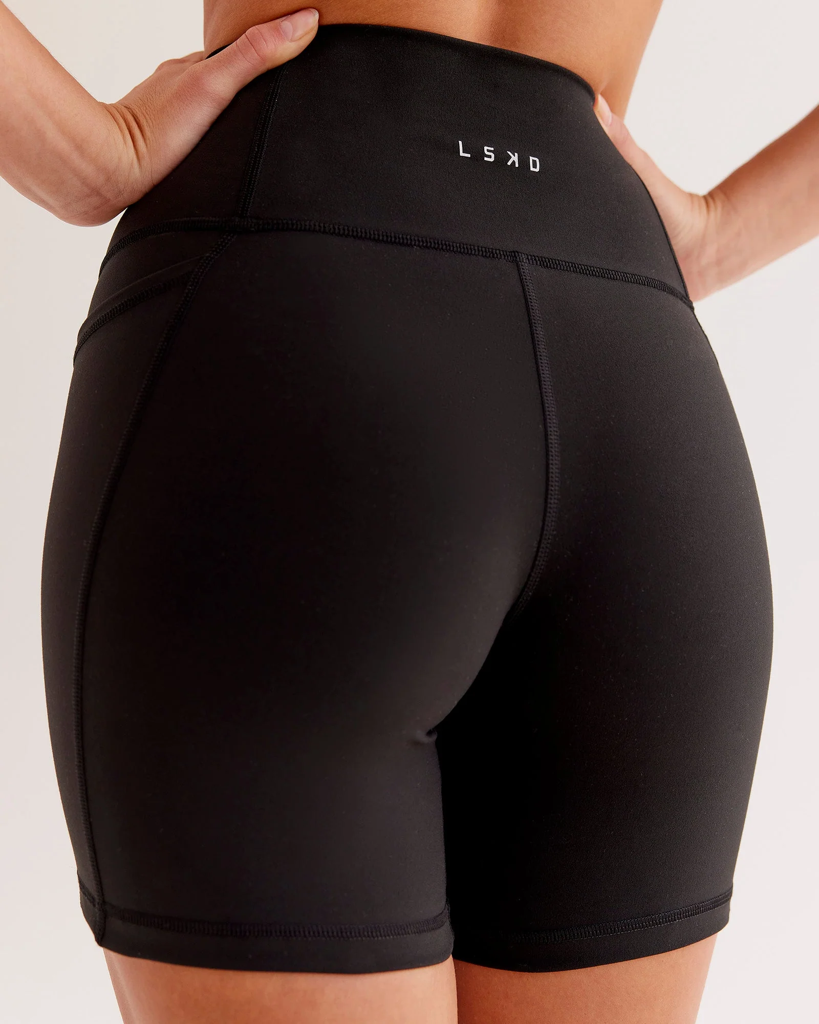 O.G. Fusion Ultra High-Rise 6" Short Pockets - Black - Image 4