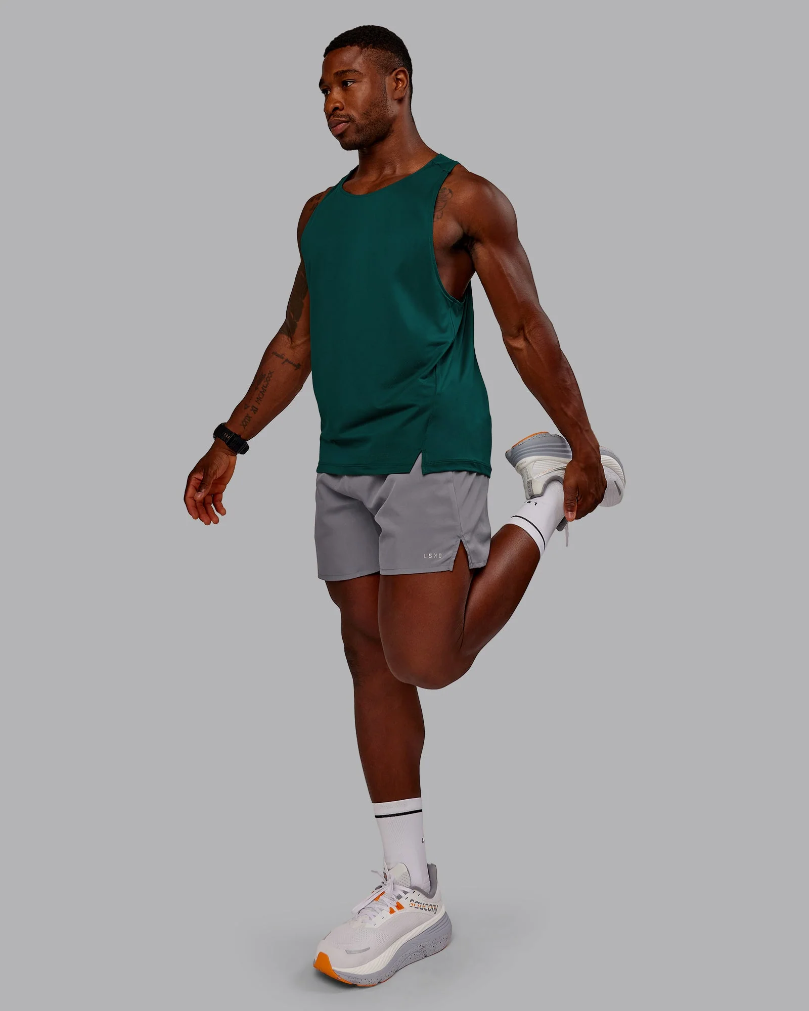 Pace Lined Performance Short 5" - Storm Front - Image 2