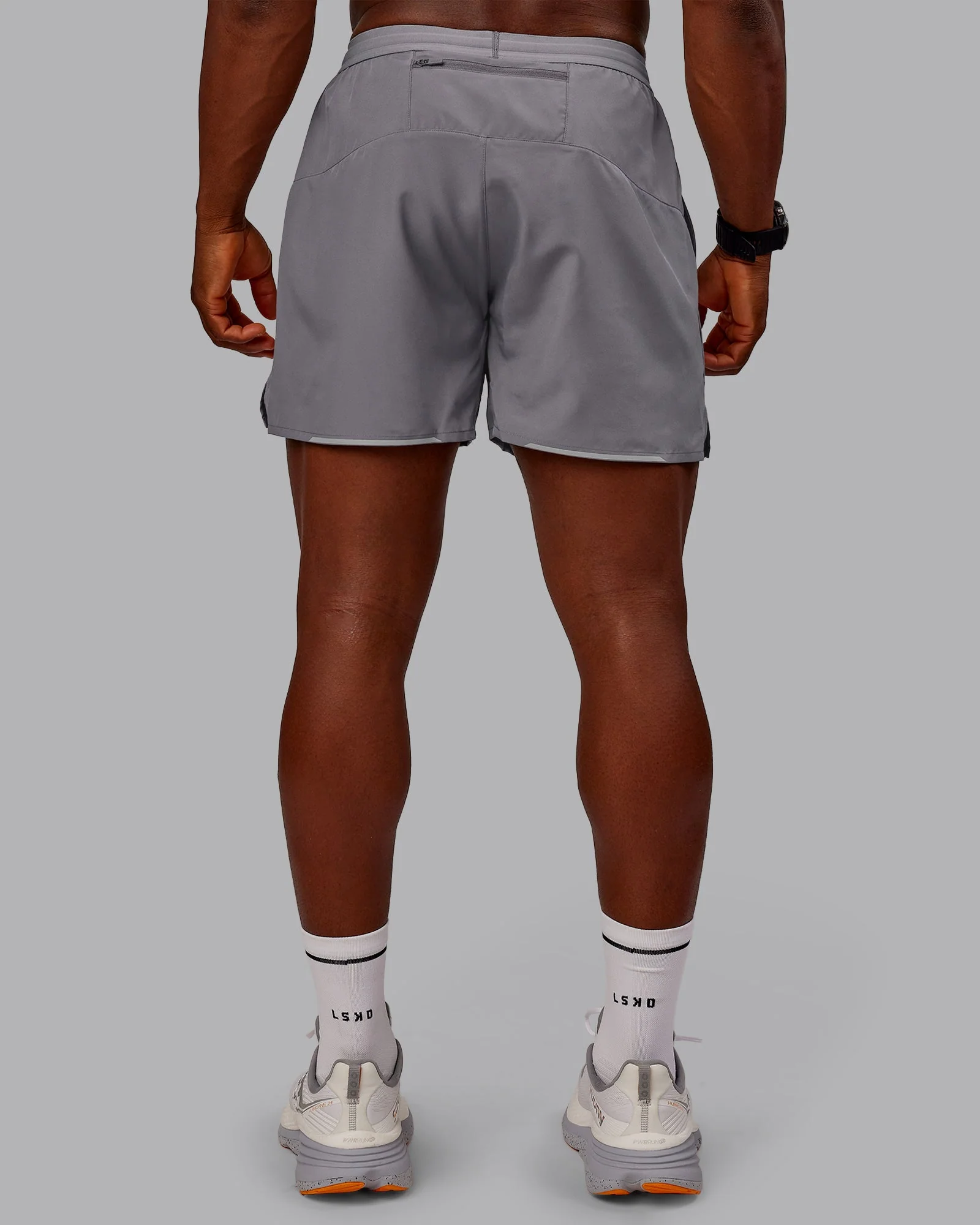 Pace Lined Performance Short 5" - Storm Front - Image 4