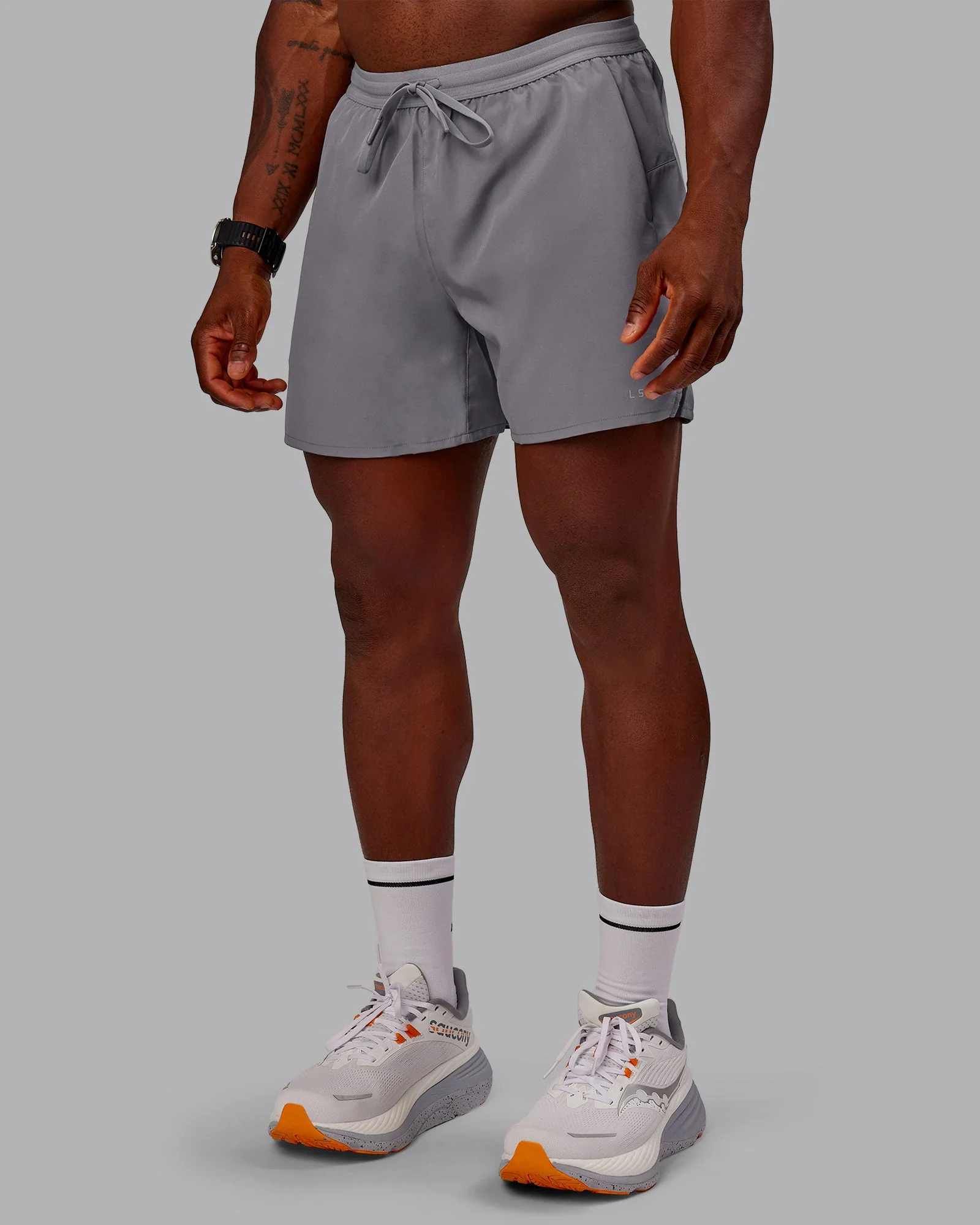 Pace Lined Performance Short 5" - Storm Front - Image 9