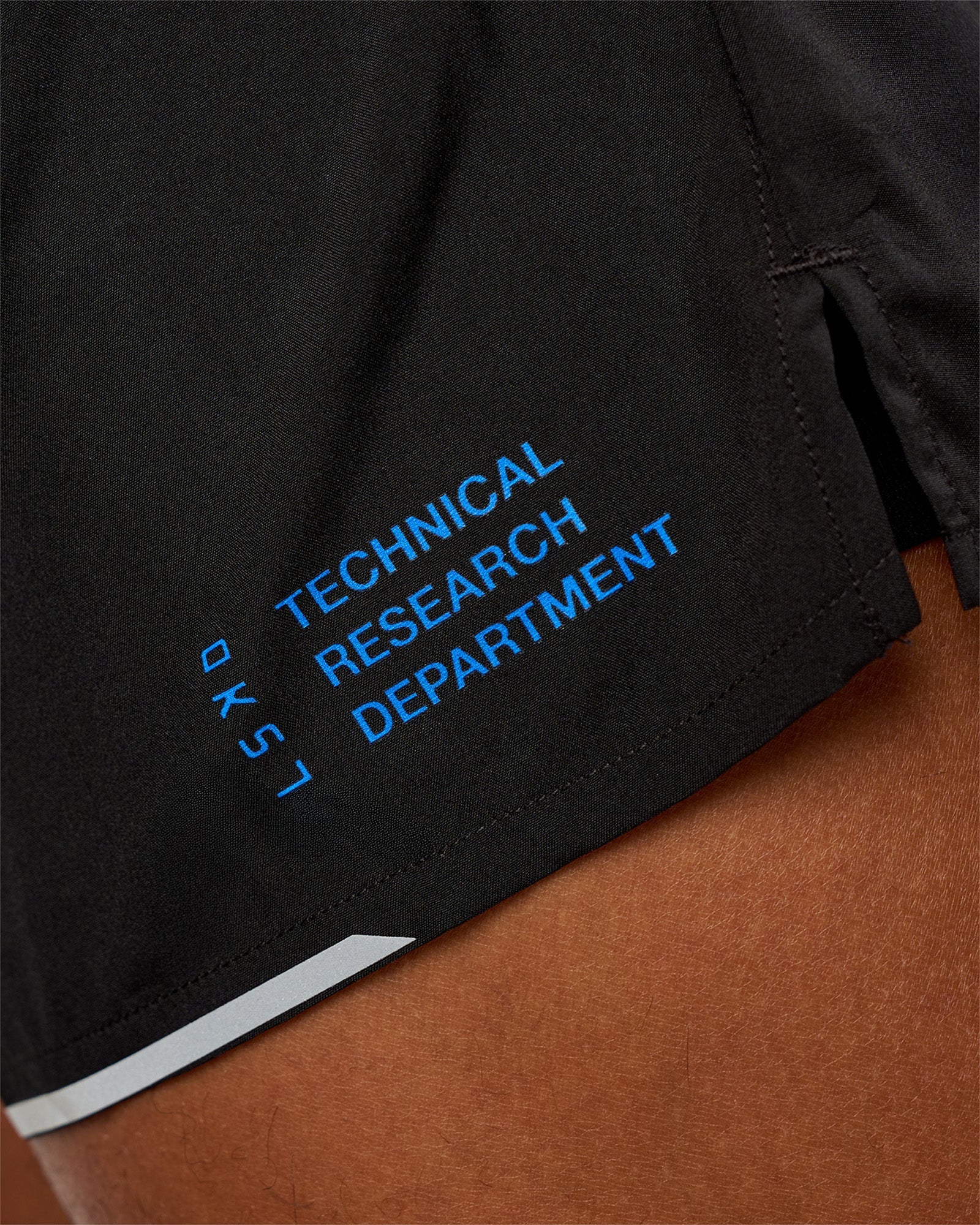 Pace 5" Lined Running Short - Black-Lime Glo Indigo - Image 7