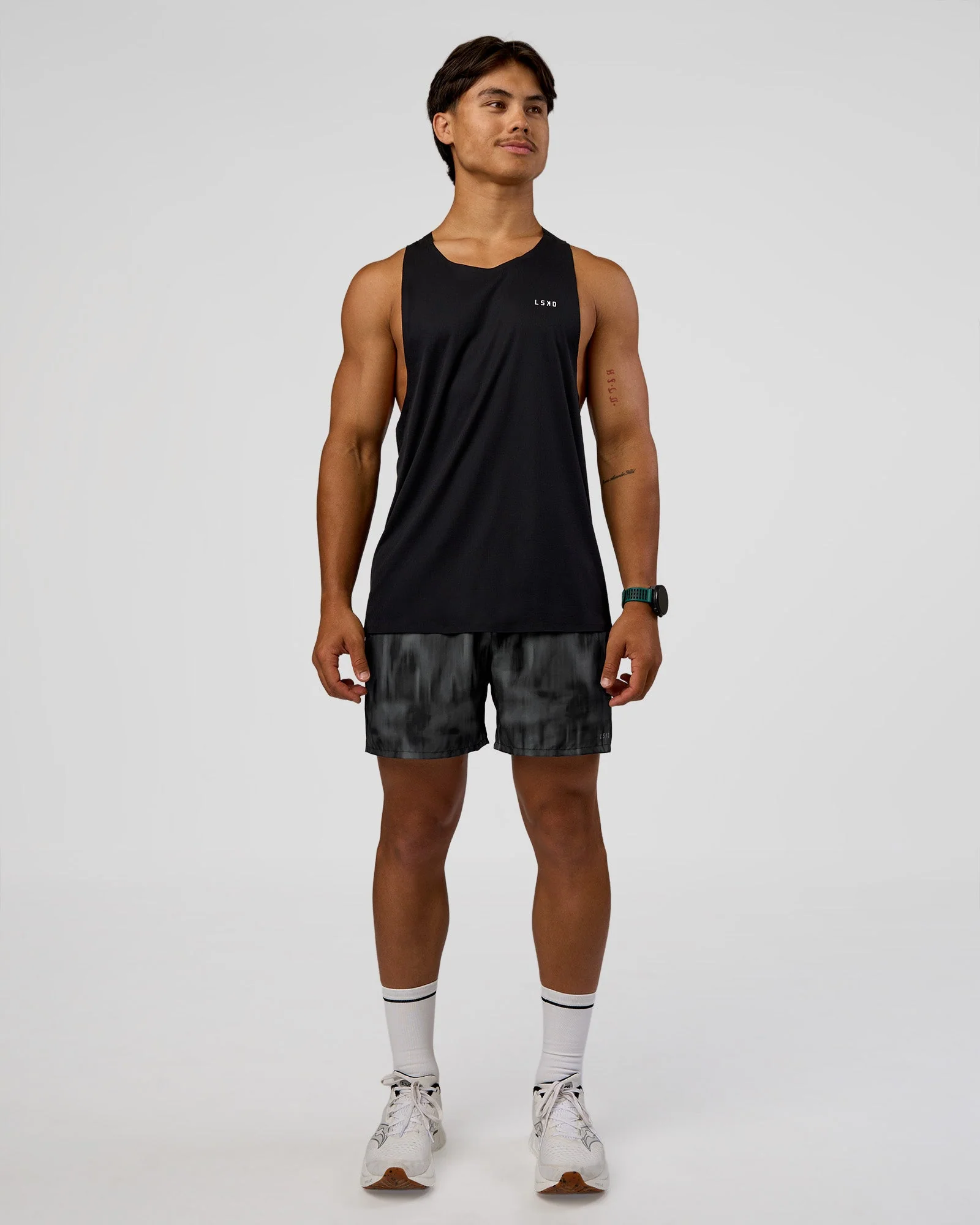 Pace 5" Lined Running Short - Lunar Glow - Image 5