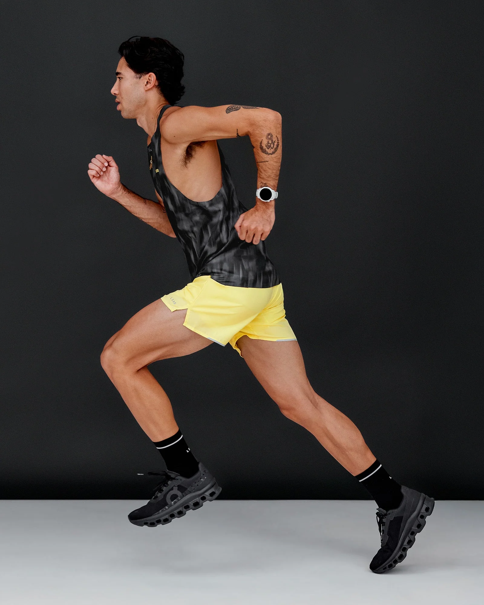 Pace 5" Lined Running Short - Yellow Fizz