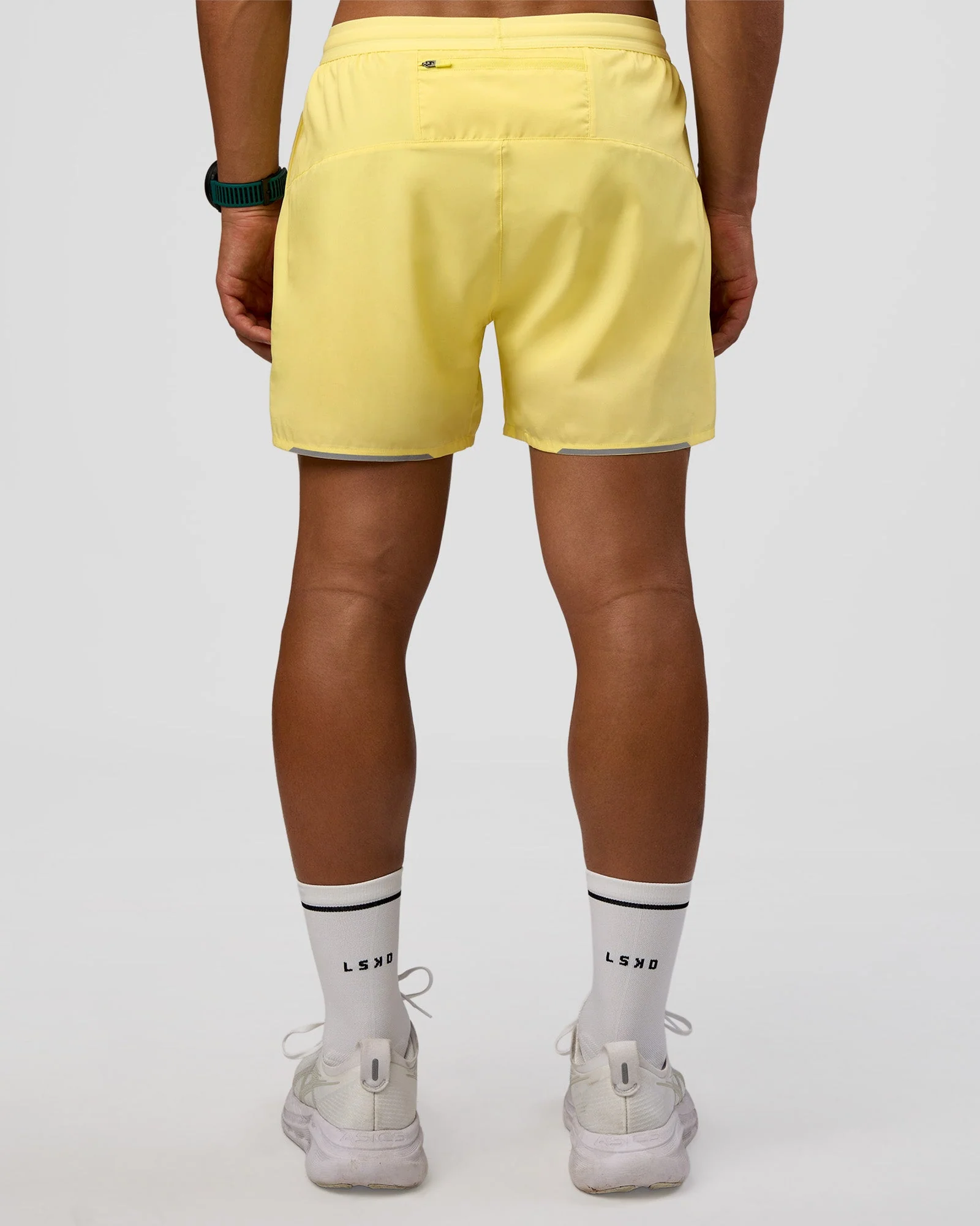 Pace 5" Lined Running Short - Yellow Fizz - Image 4
